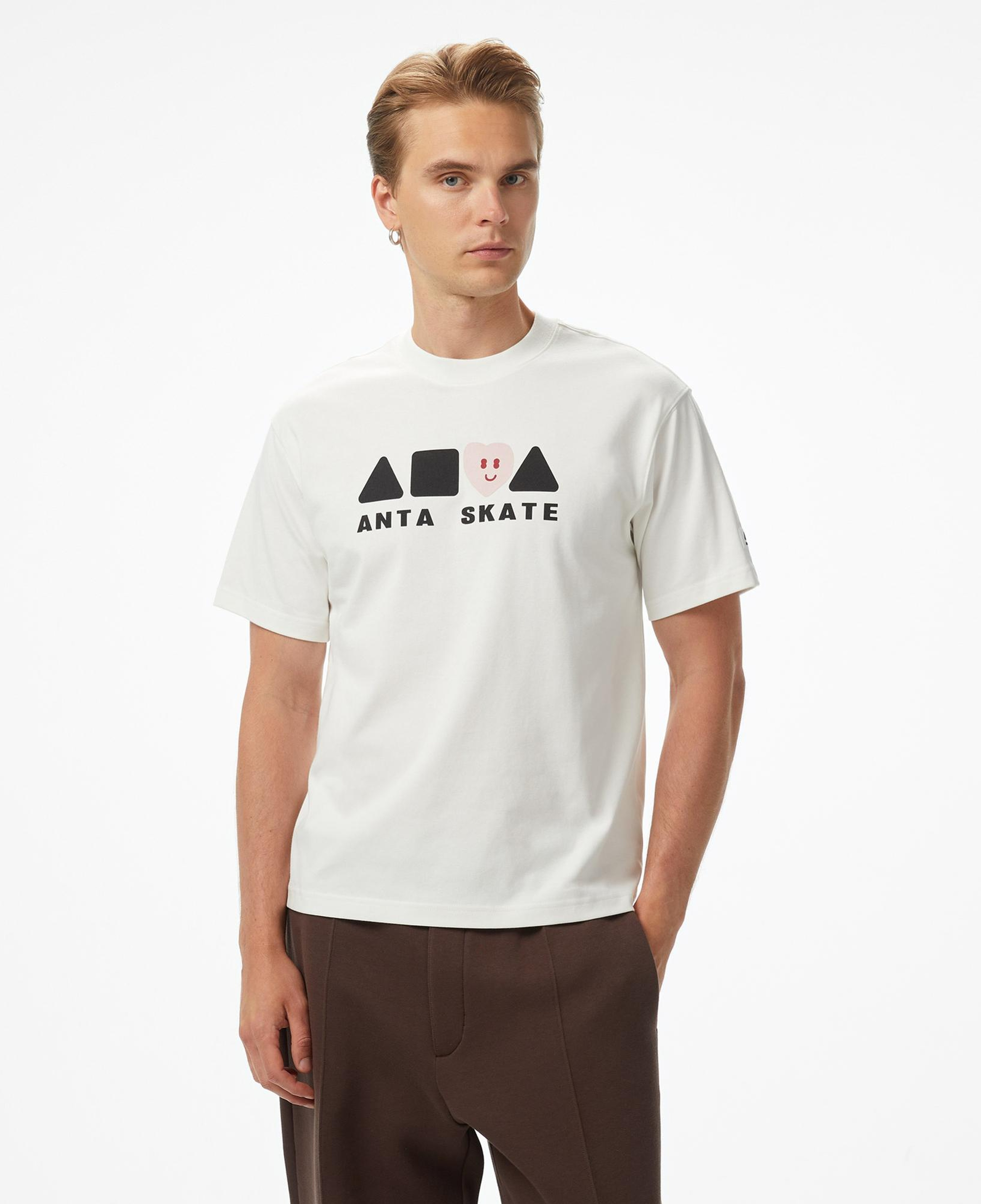 Anta Skate Culture SS Erkek Beyaz T-Shirt