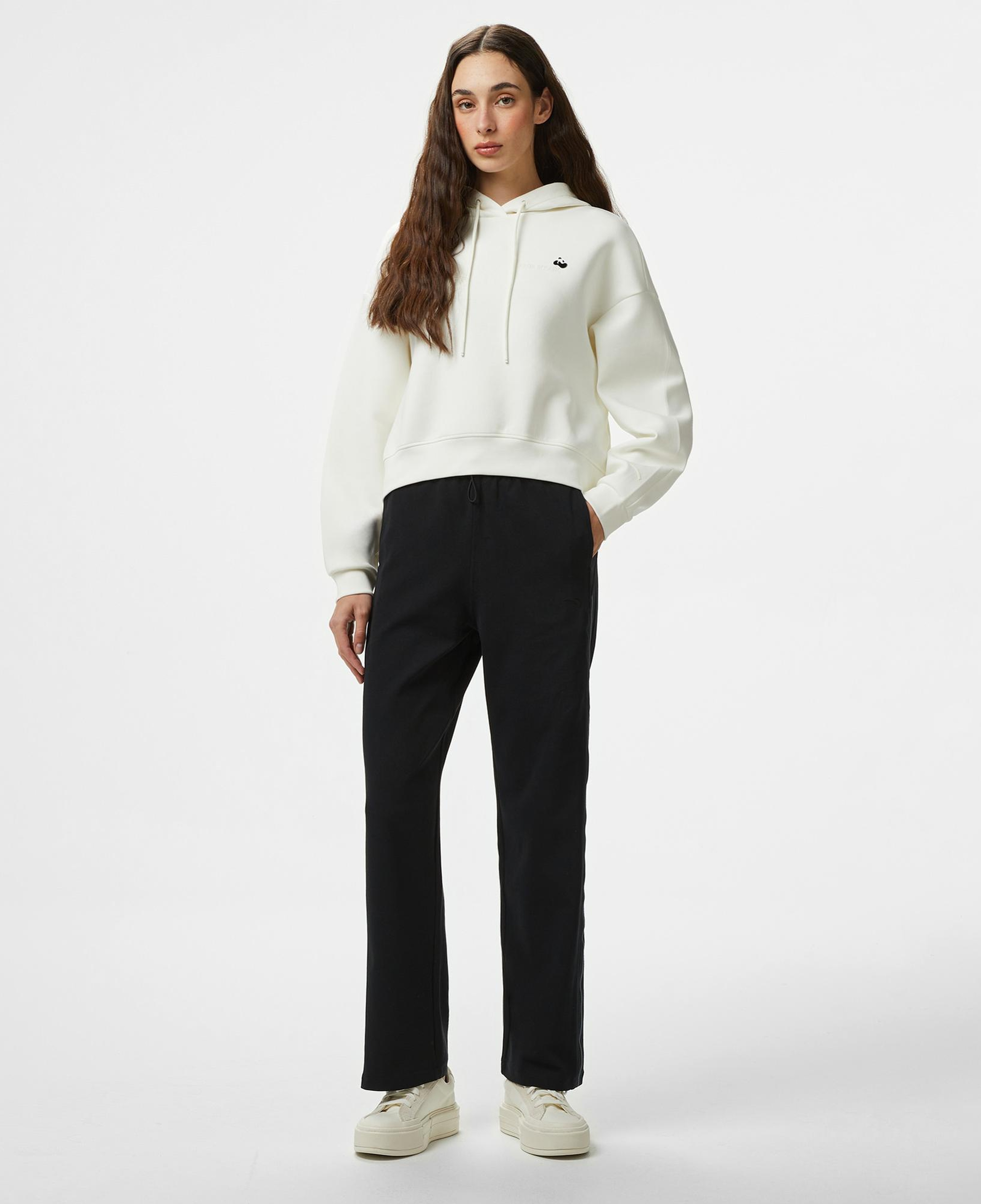 Anta Iconic Kadın Bej Sweatshirt