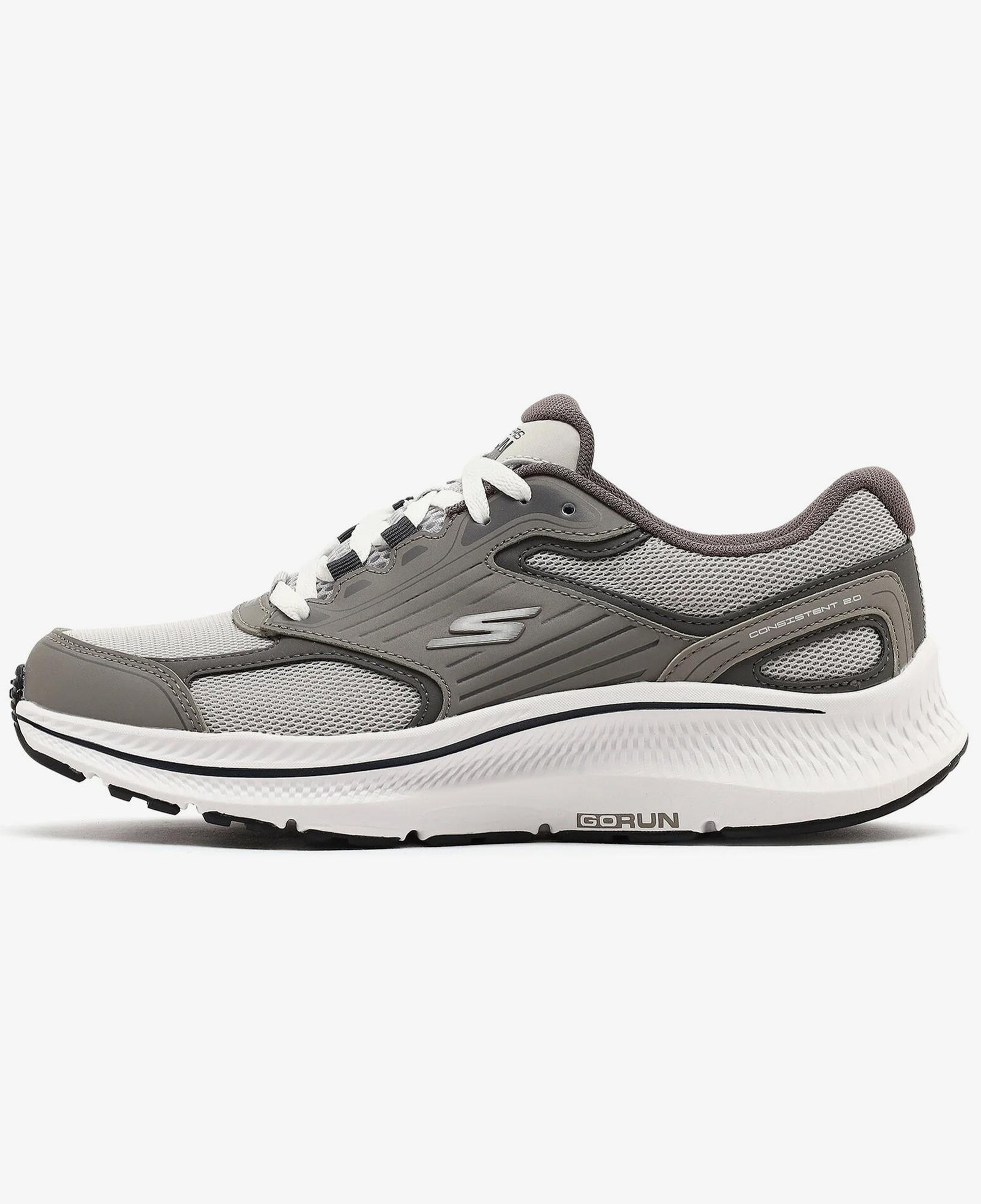 Skechers Go Run Consistent 2.0 Erkek Gri Spor Ayakkabı