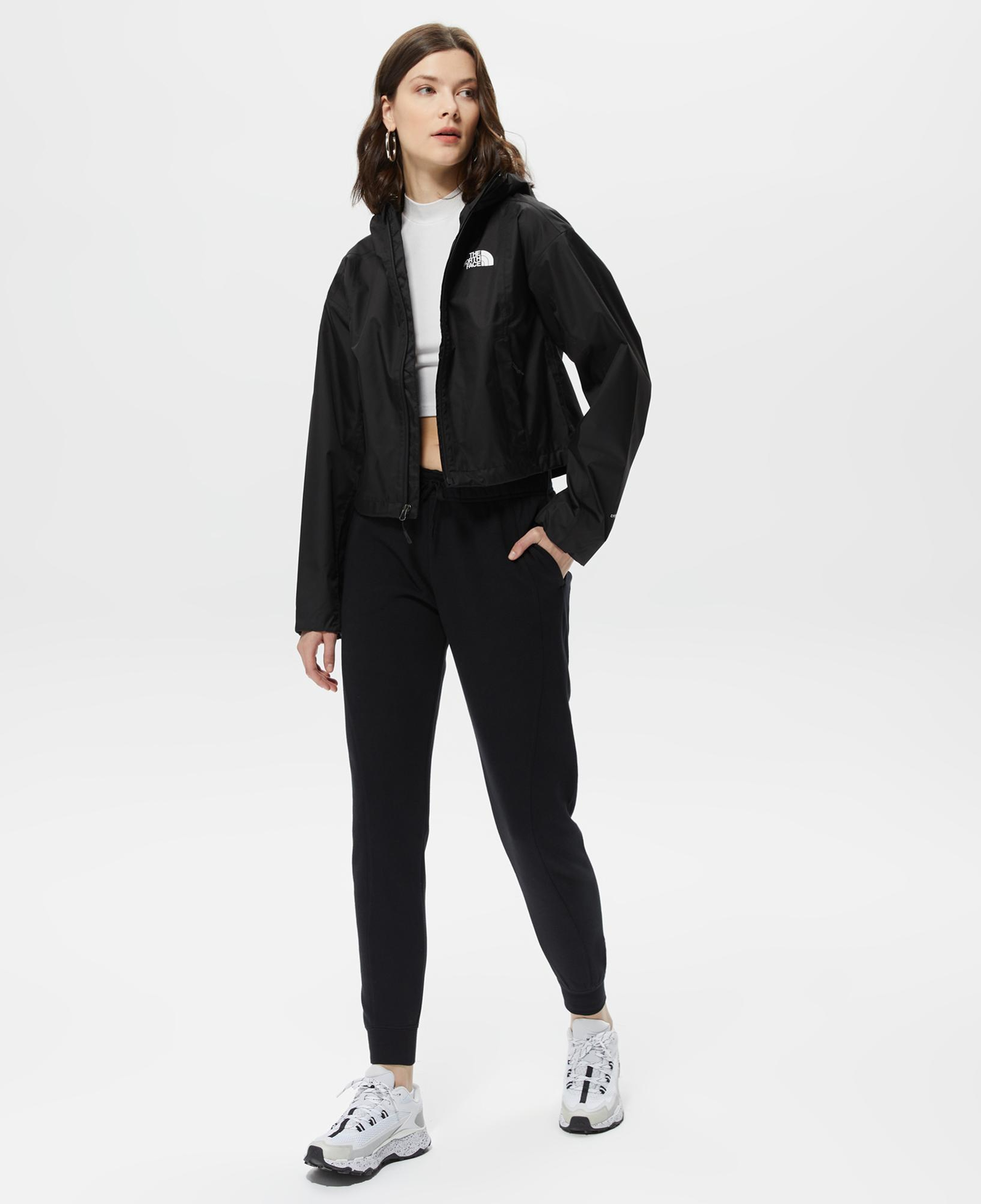 The North Face Cropped Quest Kadın Siyah Ceket