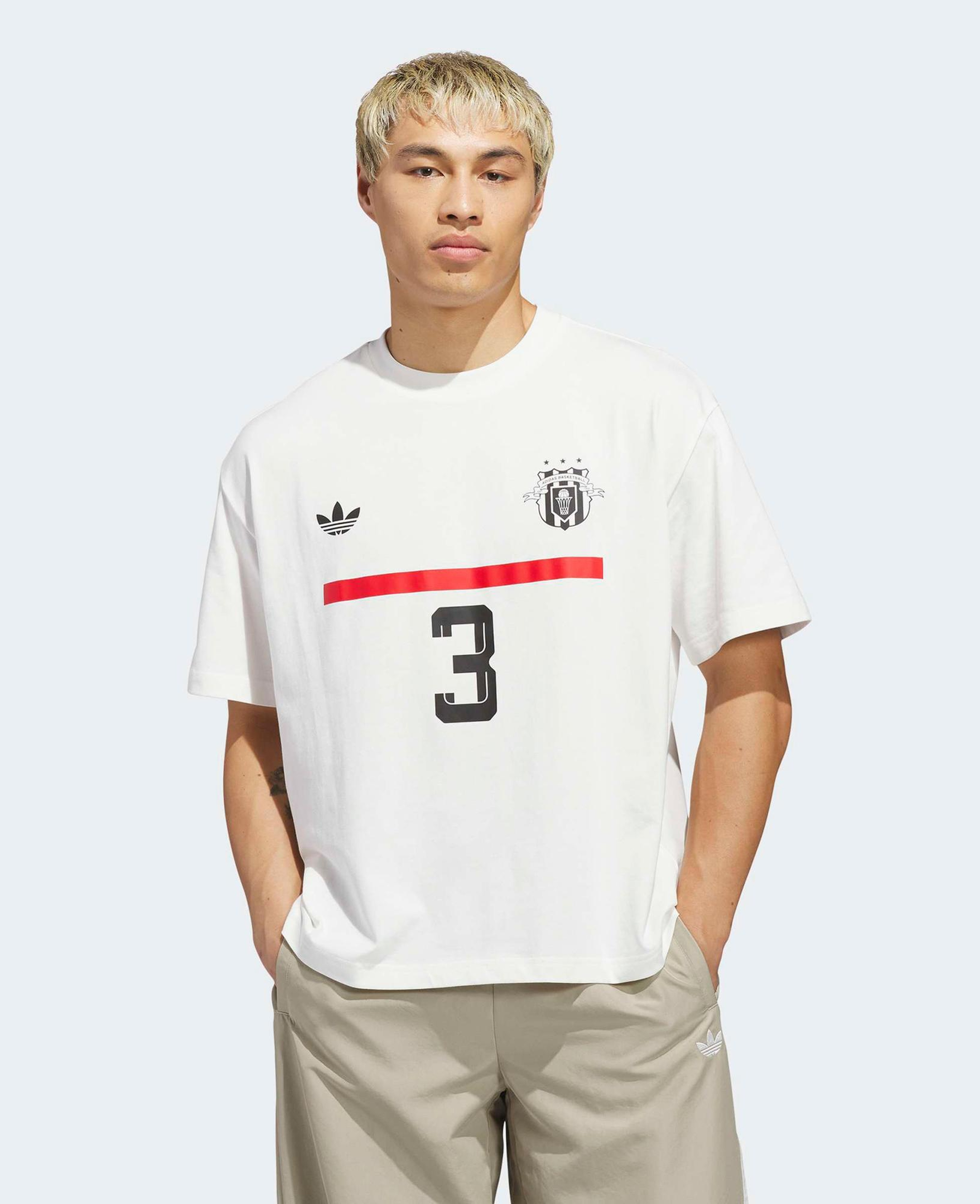 adidas Jabbar Unisex Beyaz T-Shirt