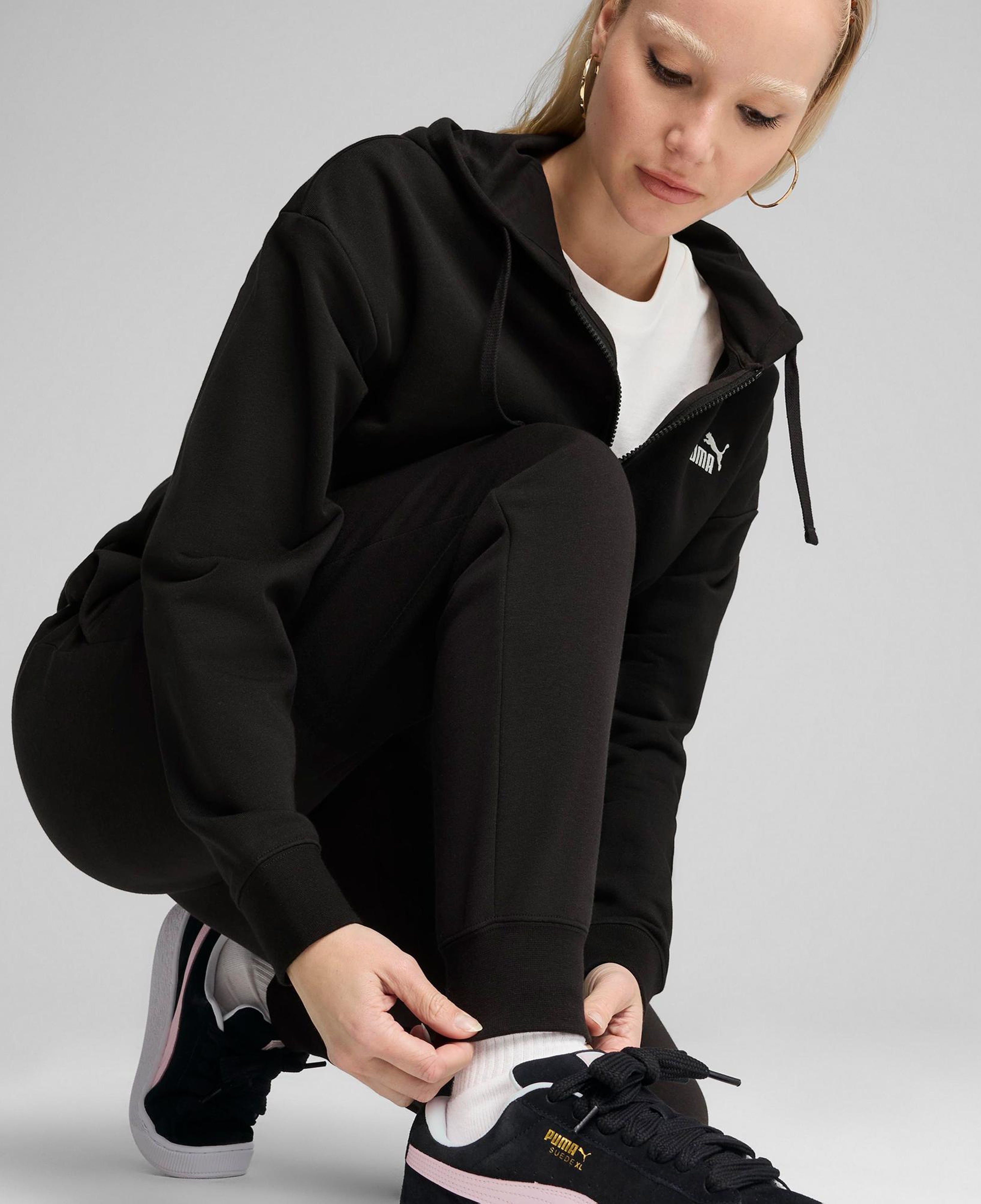 Puma Essential No. 1 Logo Kadın Siyah Eşofman Altı