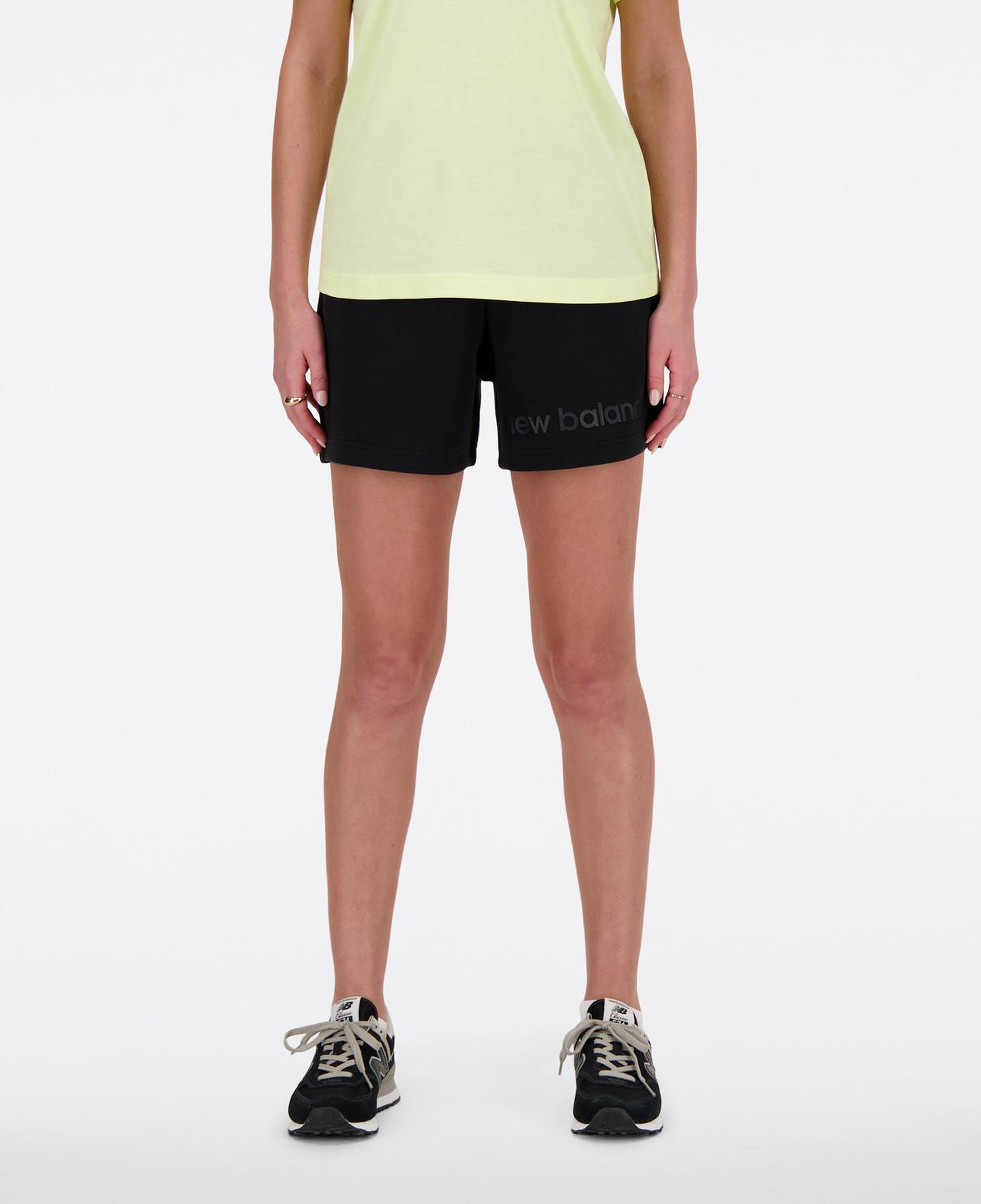 New Balance Hyperembossed Kadın Siyah Şort