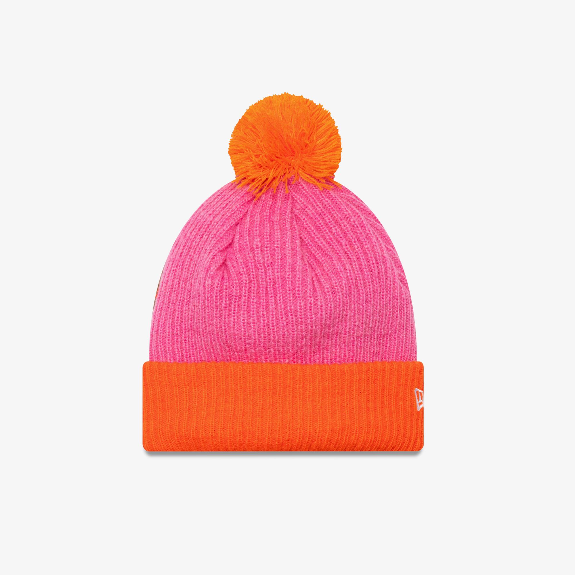 New Era Block Pom Newera Fpkrsh Unisex Pembe Bere