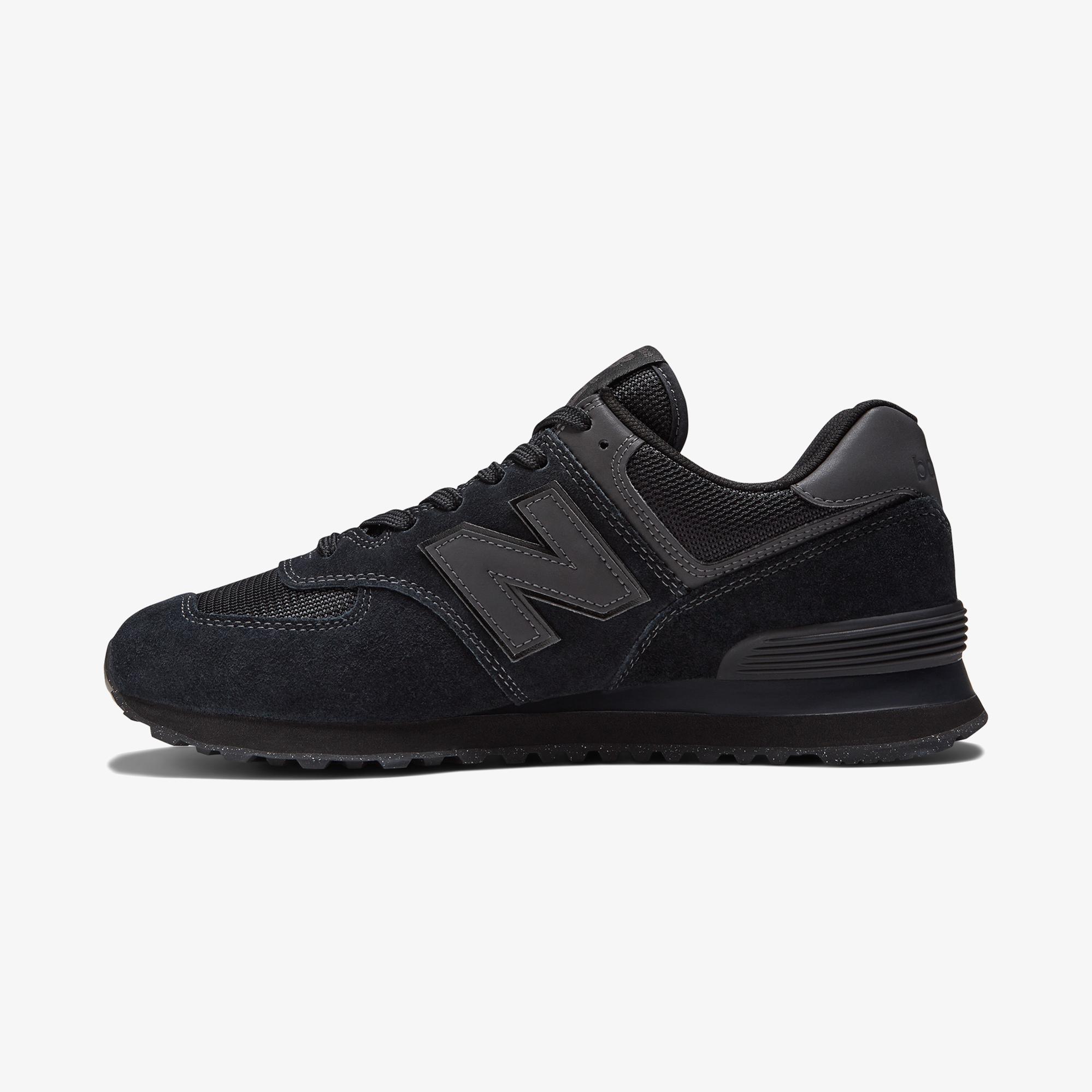 New Balance 574 Unisex Siyah Spor Ayakkabı
