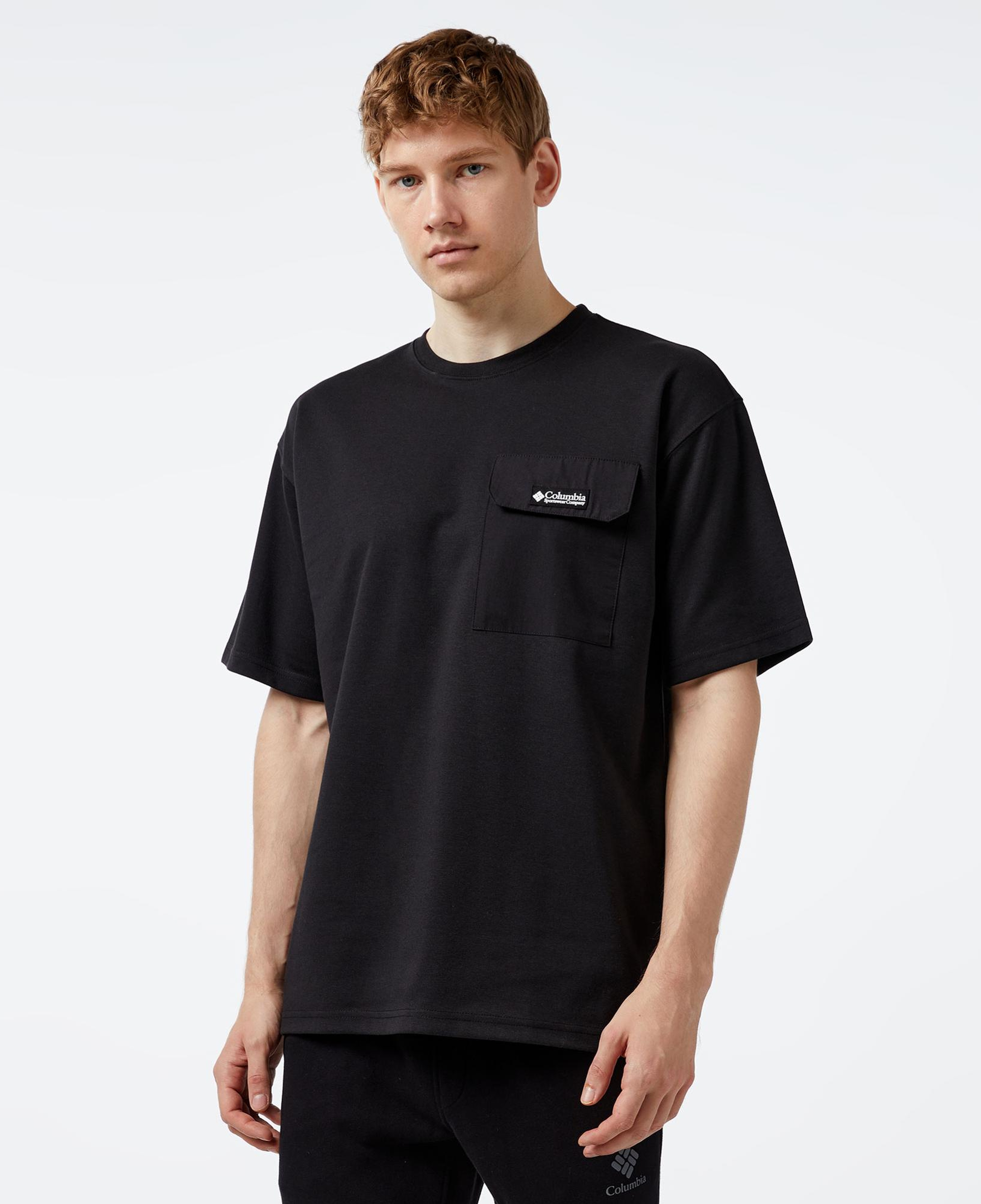 Columbia Heritage Erkek Siyah T-Shirt