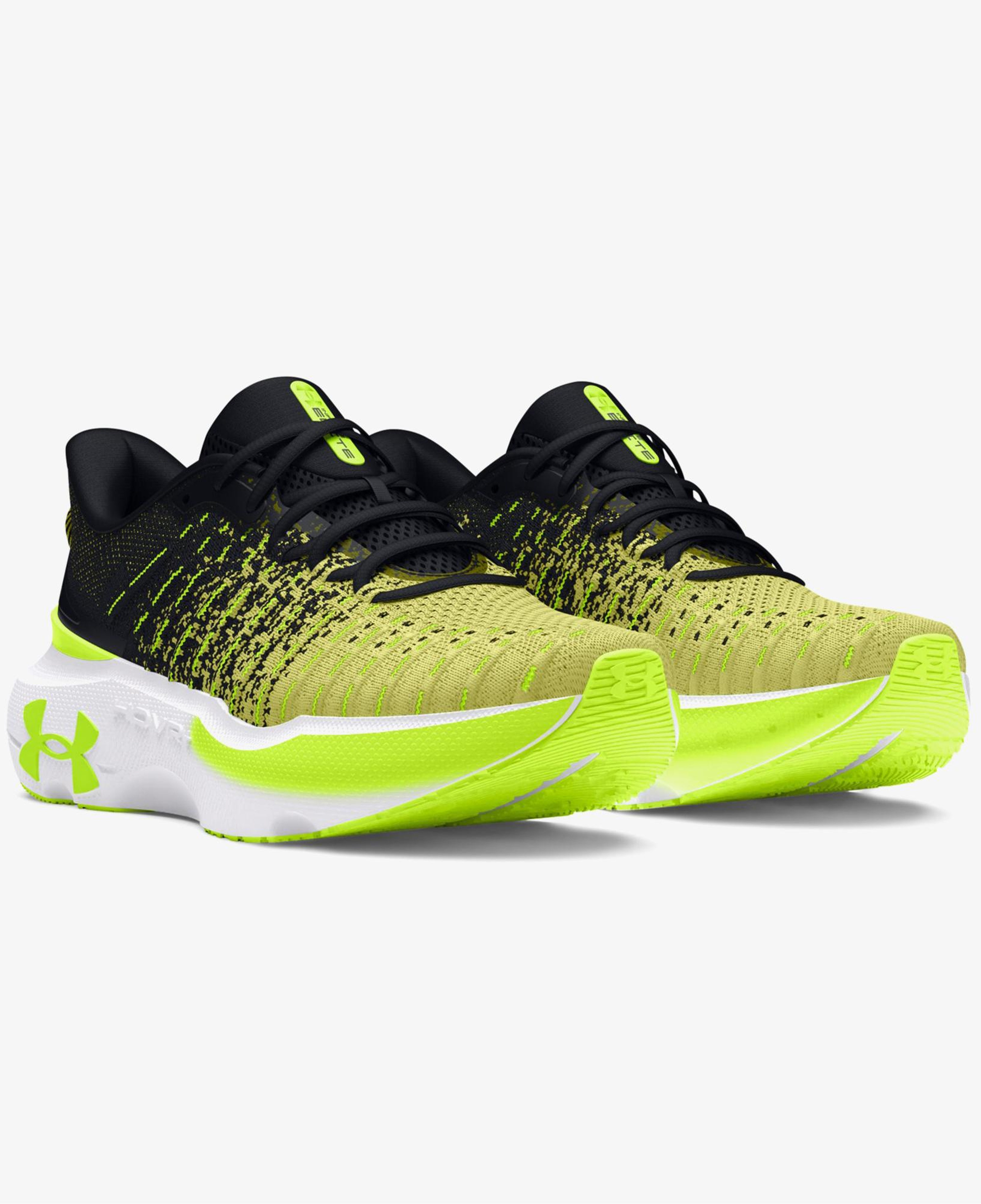 Under Armour Infinite Elite Lace Regular Erkek Siyah Koşu Ayakkabısı