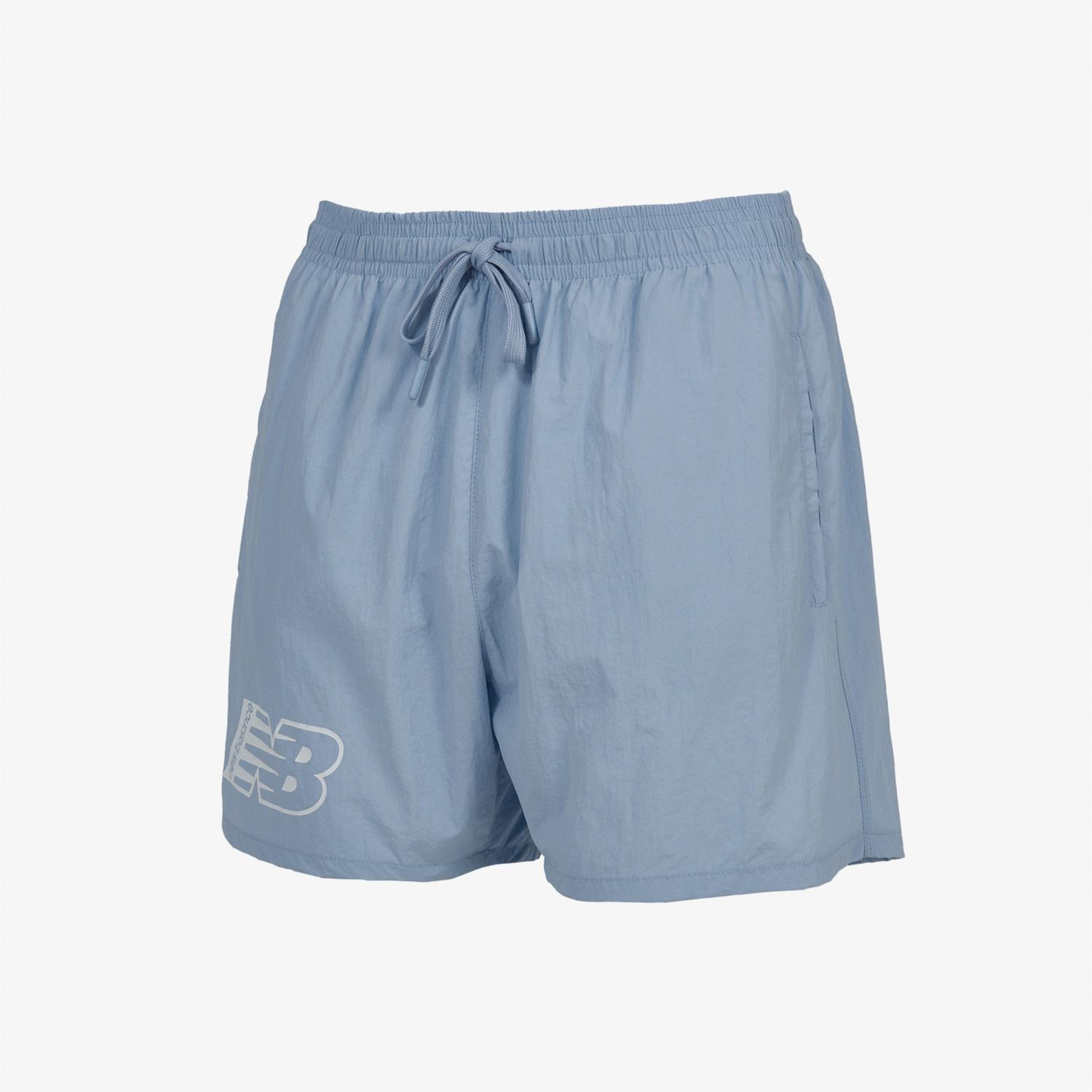 New Balance Lifestyle Erkek Mavi Deniz Şortu