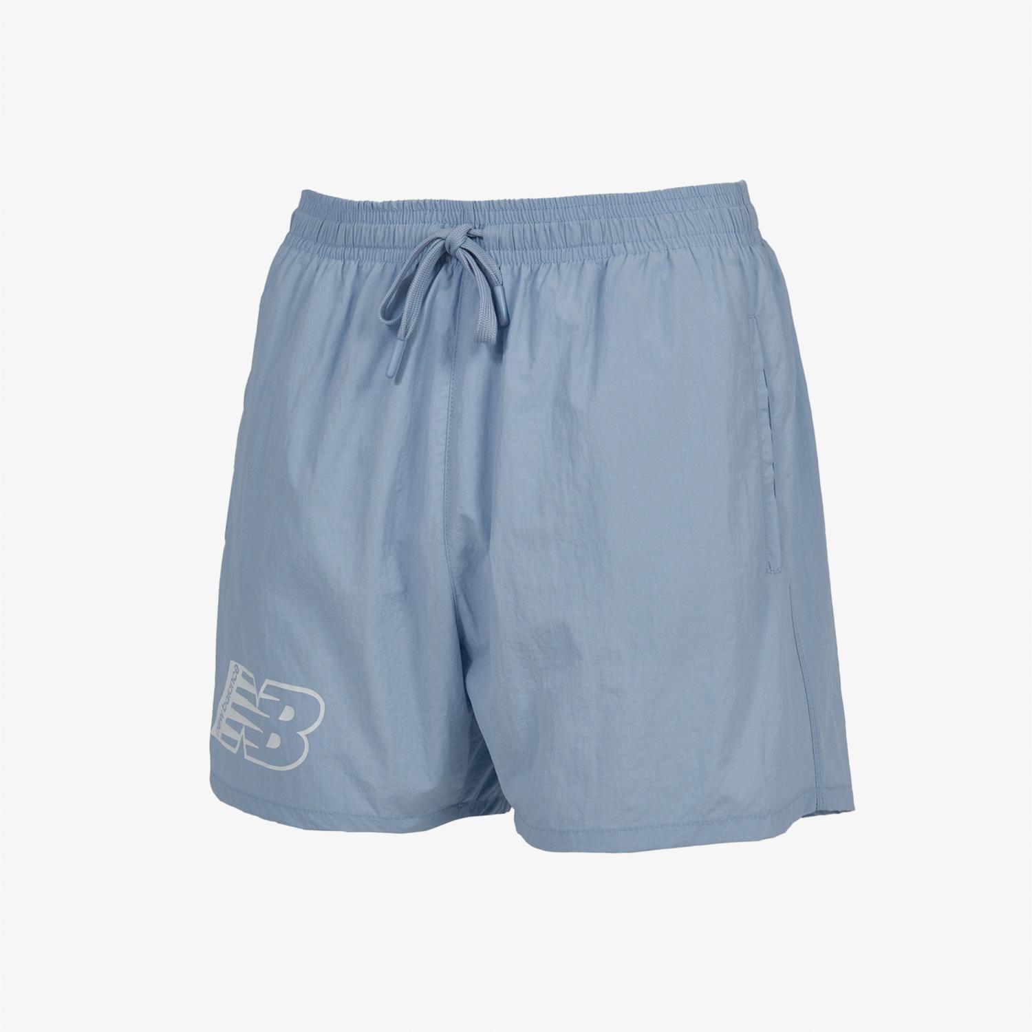 New Balance Lifestyle Erkek Mavi Deniz Şortu