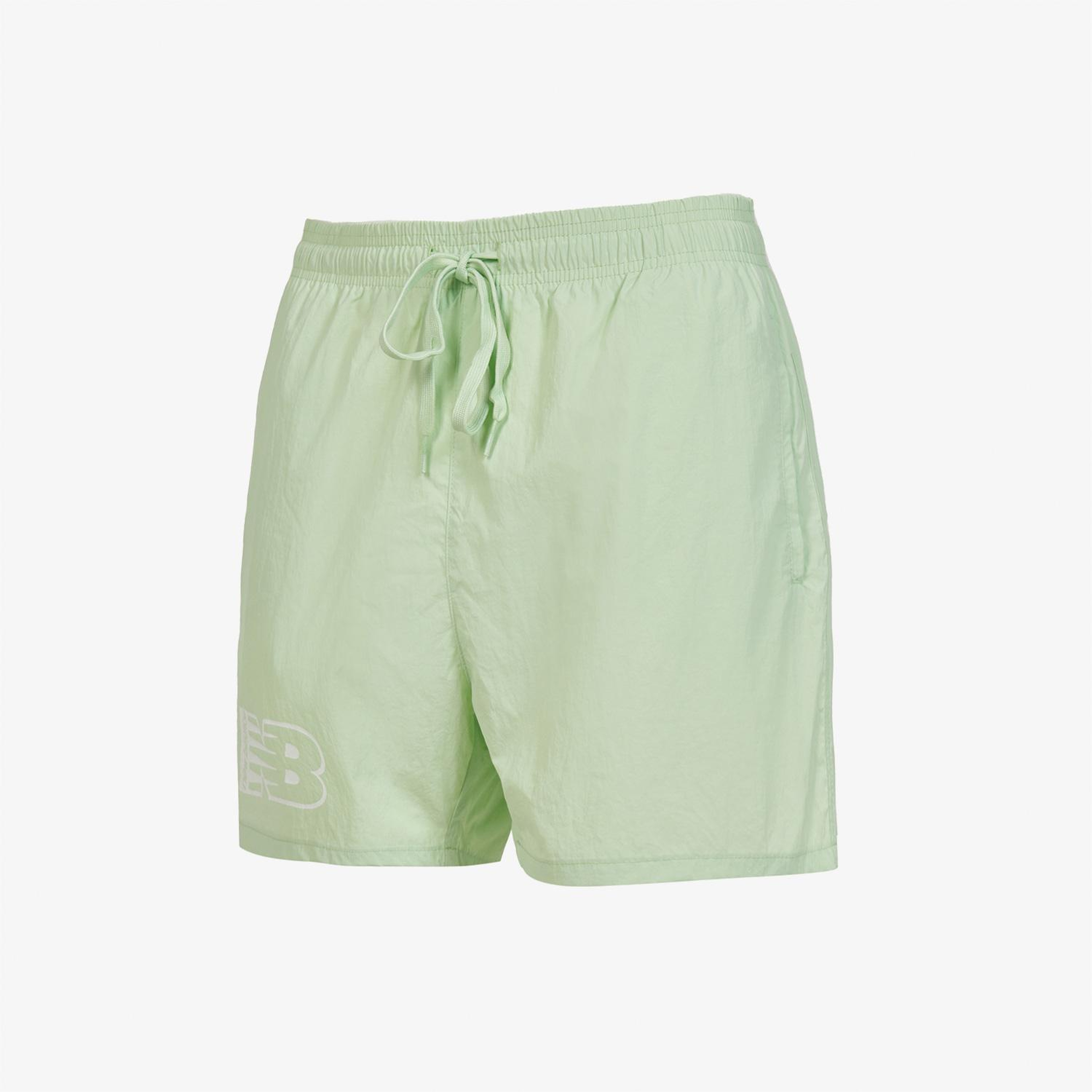 New Balance Lifestyle Erkek Yeşil Deniz Şortu