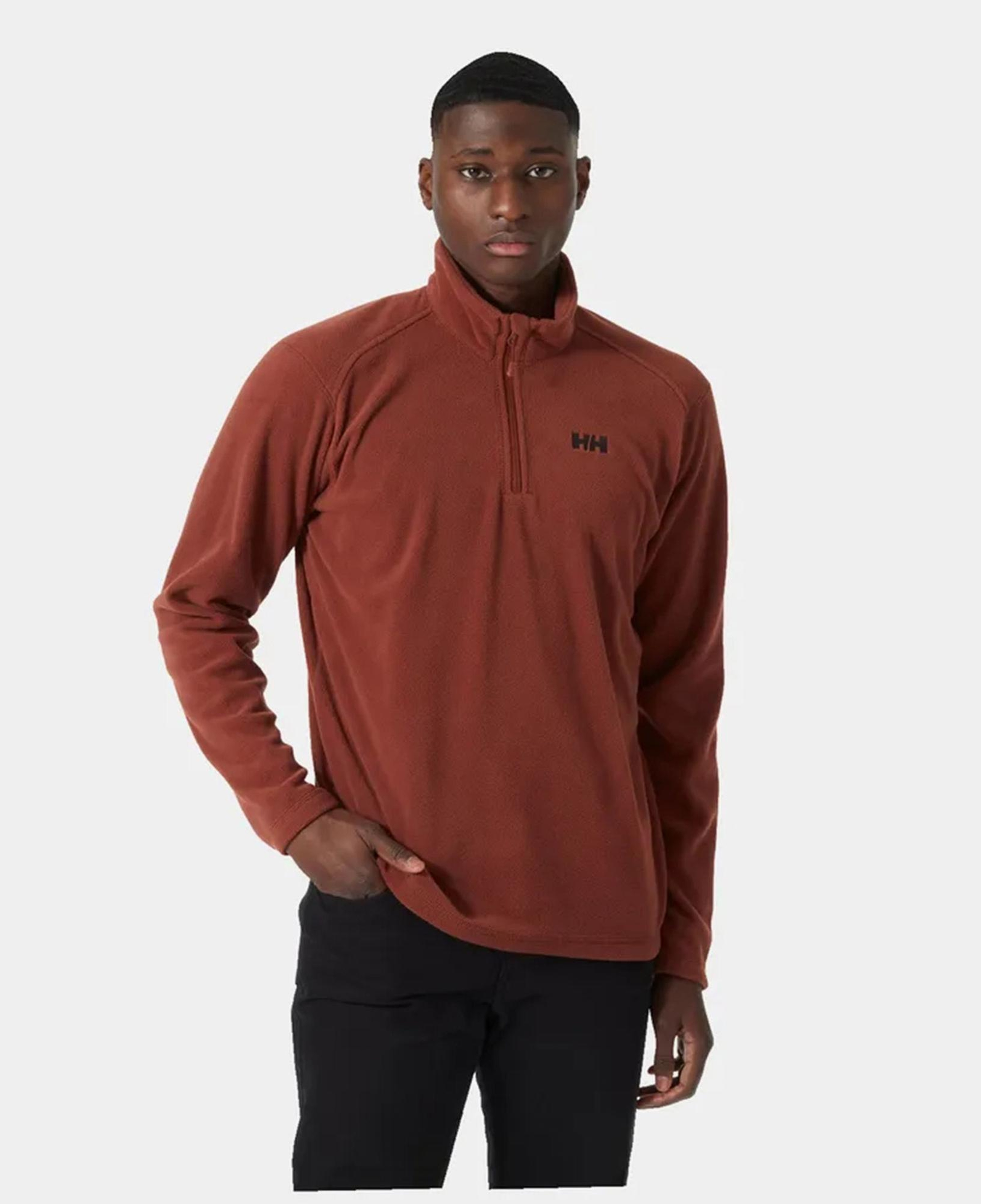 Helly Hansen Mount Erkek Bordo Polar Sweatshirt