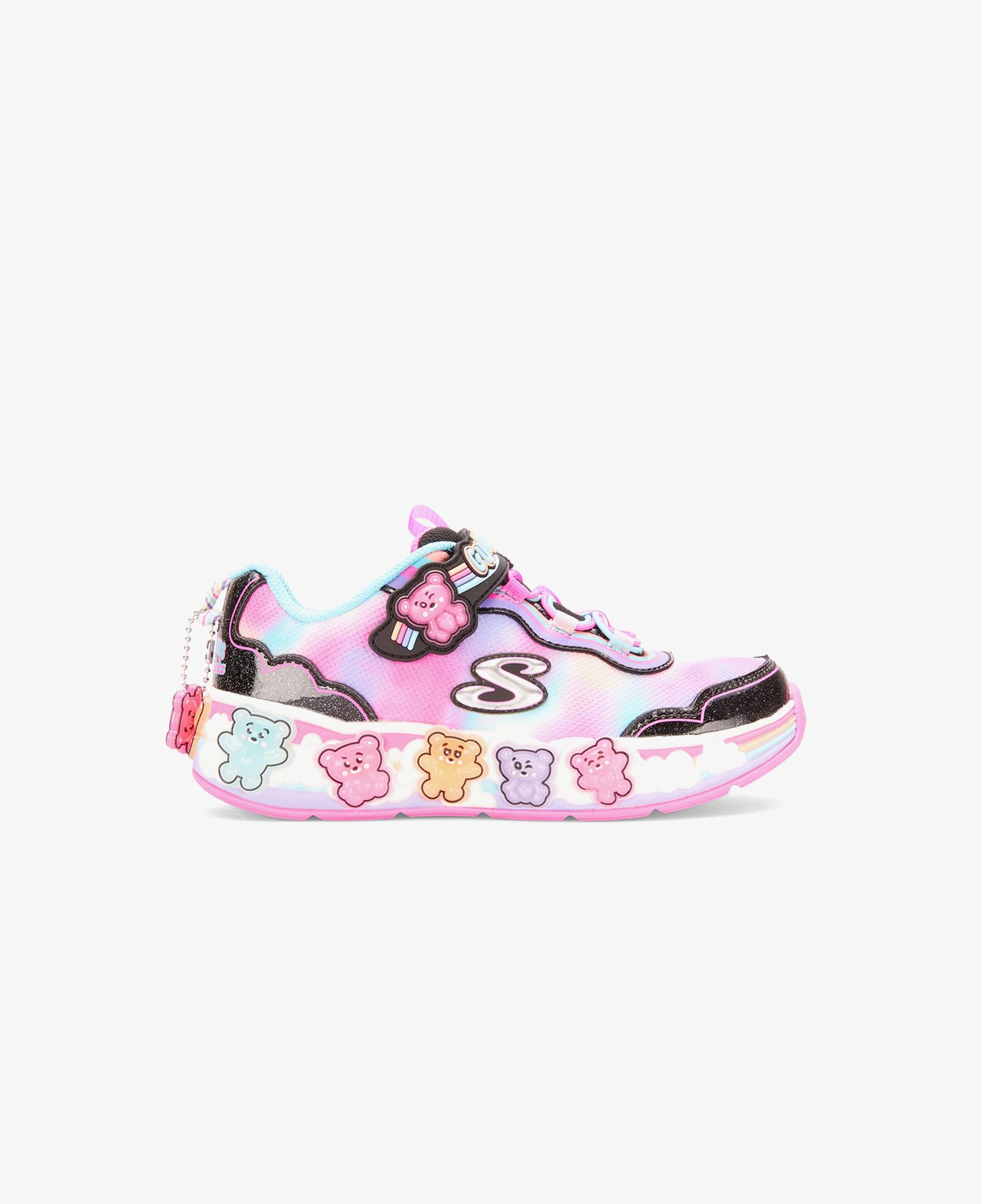 Skechers Sweet Kickz Gummy Friends Çocuk Siyah Spor Ayakkabı