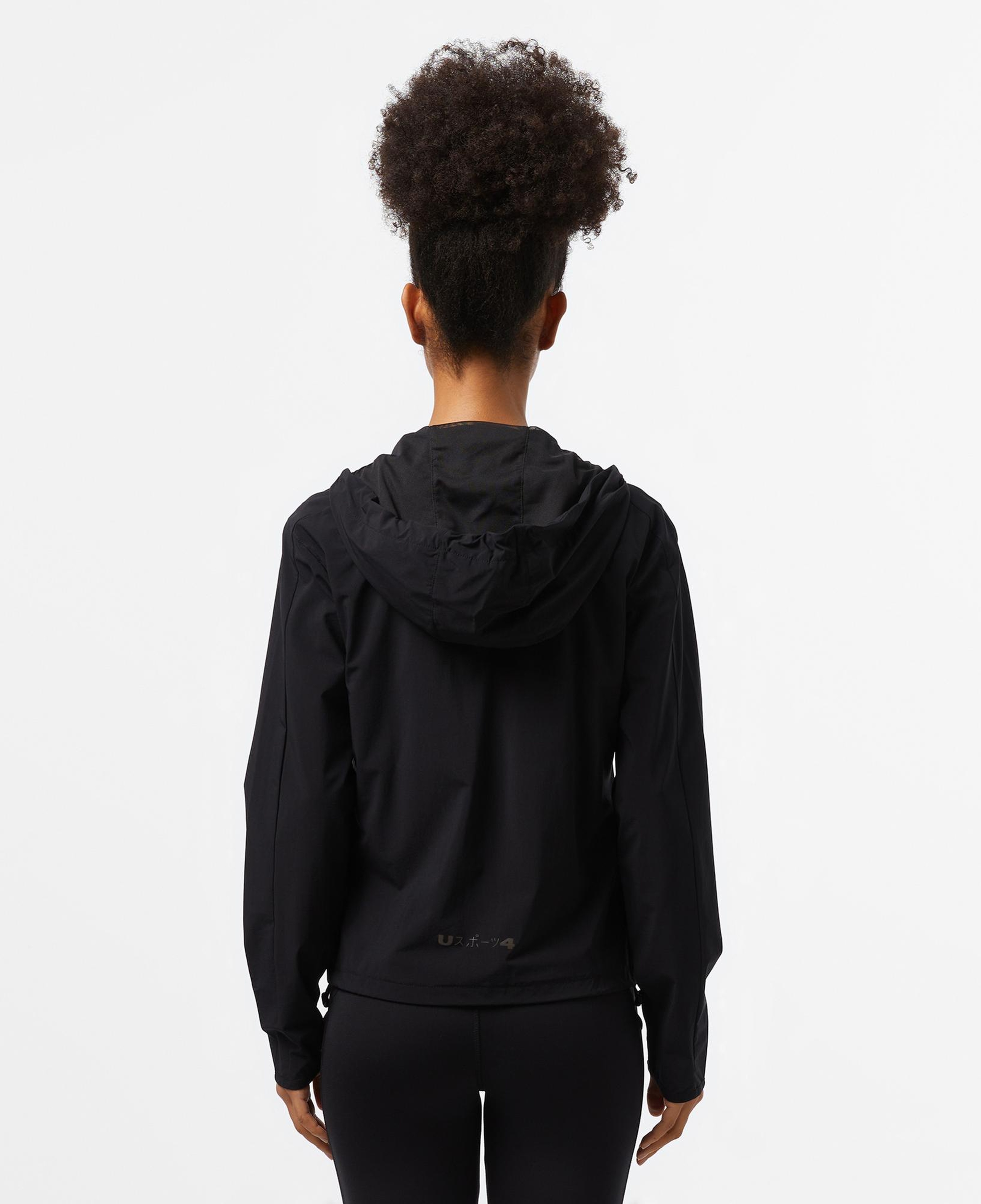 UNITED4 Sport Kadın Siyah Eşofman Üstü