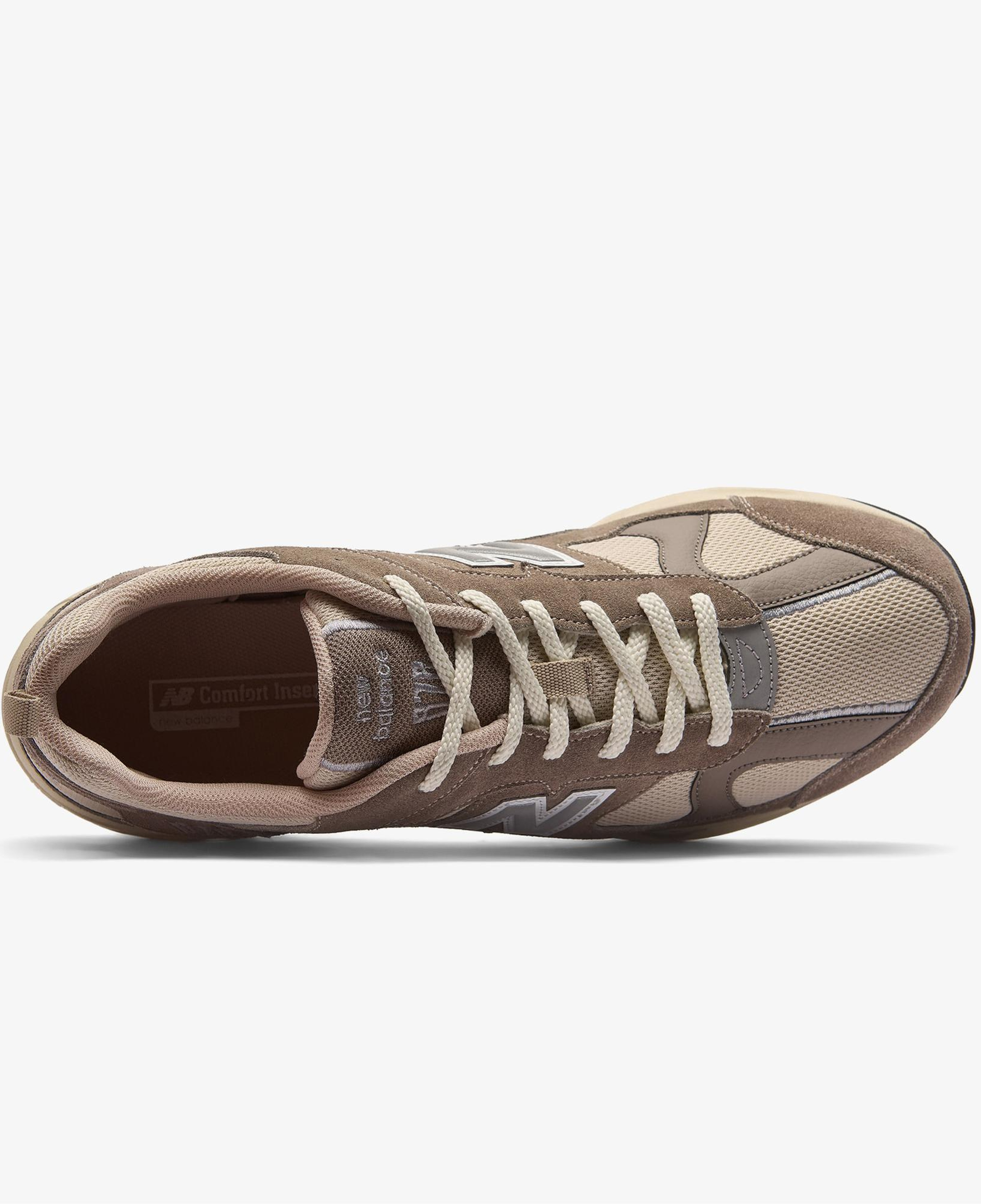 New Balance 878 Kahverengi Unisex Beyaz Spor Ayakkabı