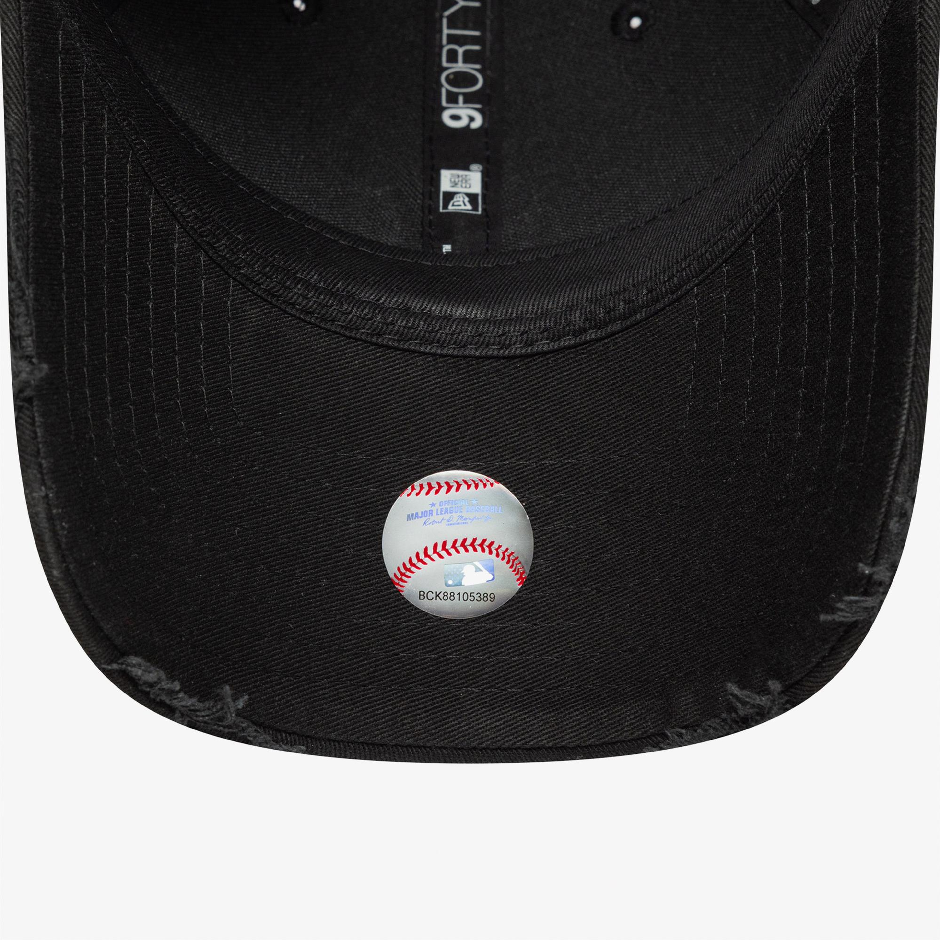 New Era Wash Distress 9Forty Neyyan Unisex Siyah Şapka