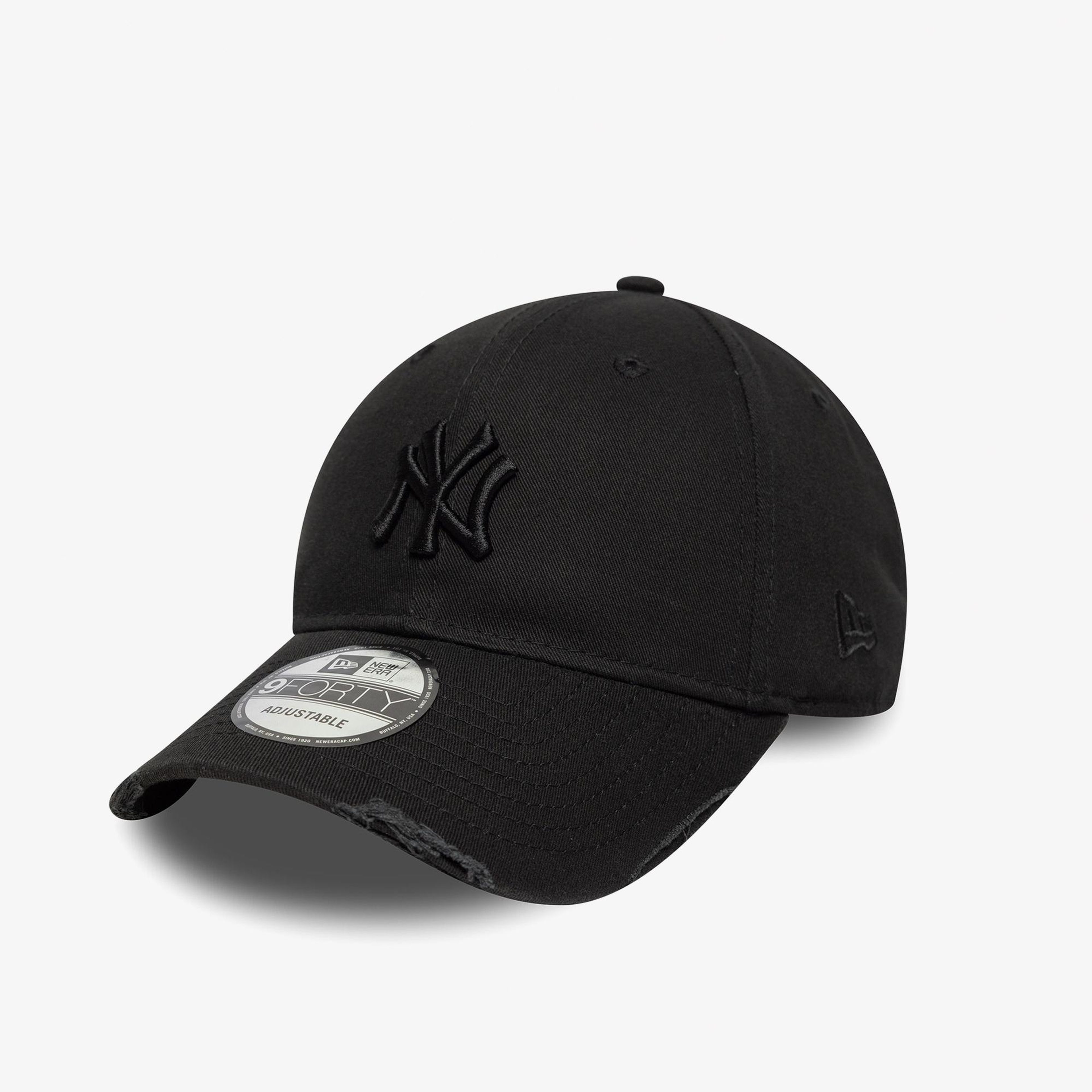 New Era Wash Distress 9Forty Neyyan Unisex Siyah Şapka