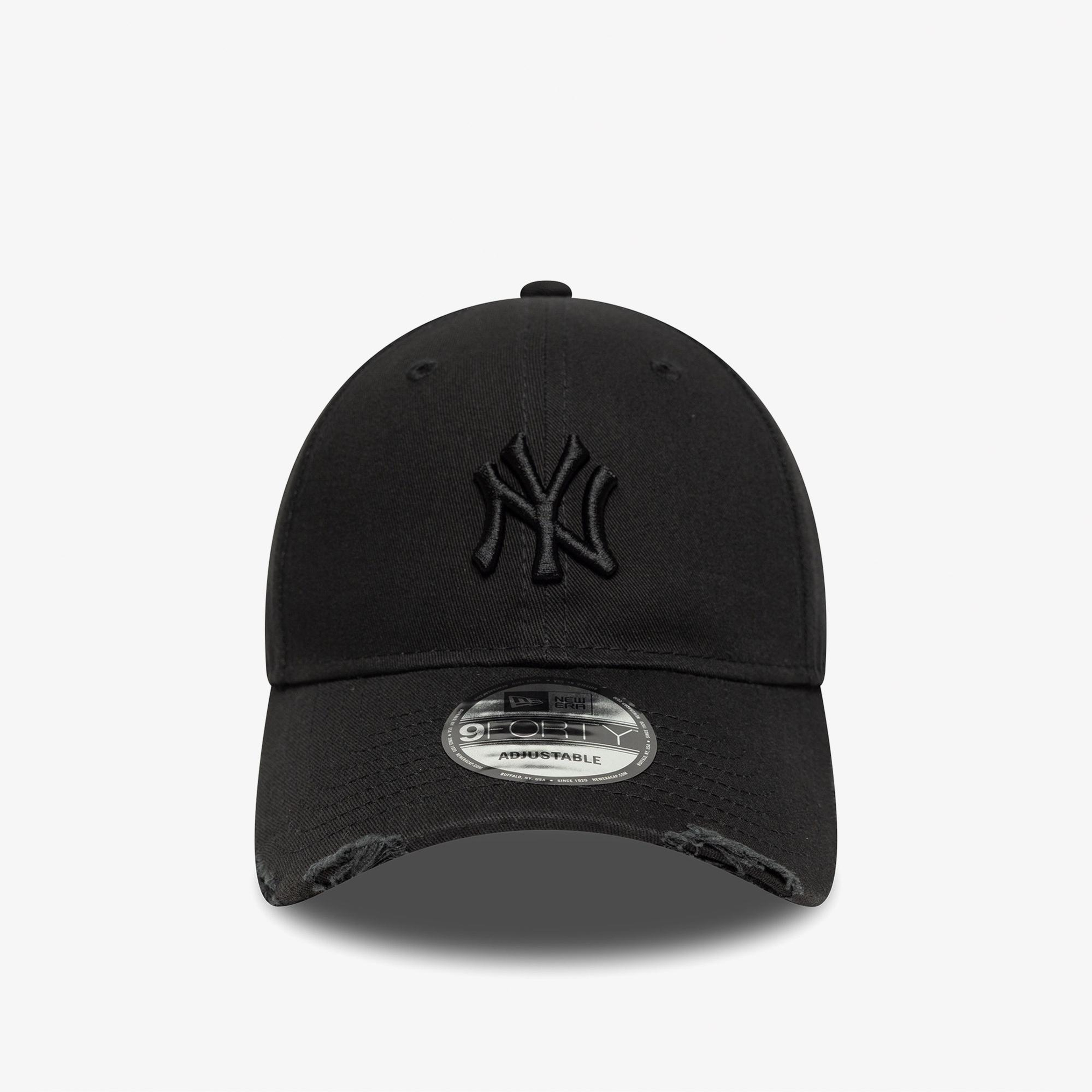 New Era Wash Distress 9Forty Neyyan Unisex Siyah Şapka