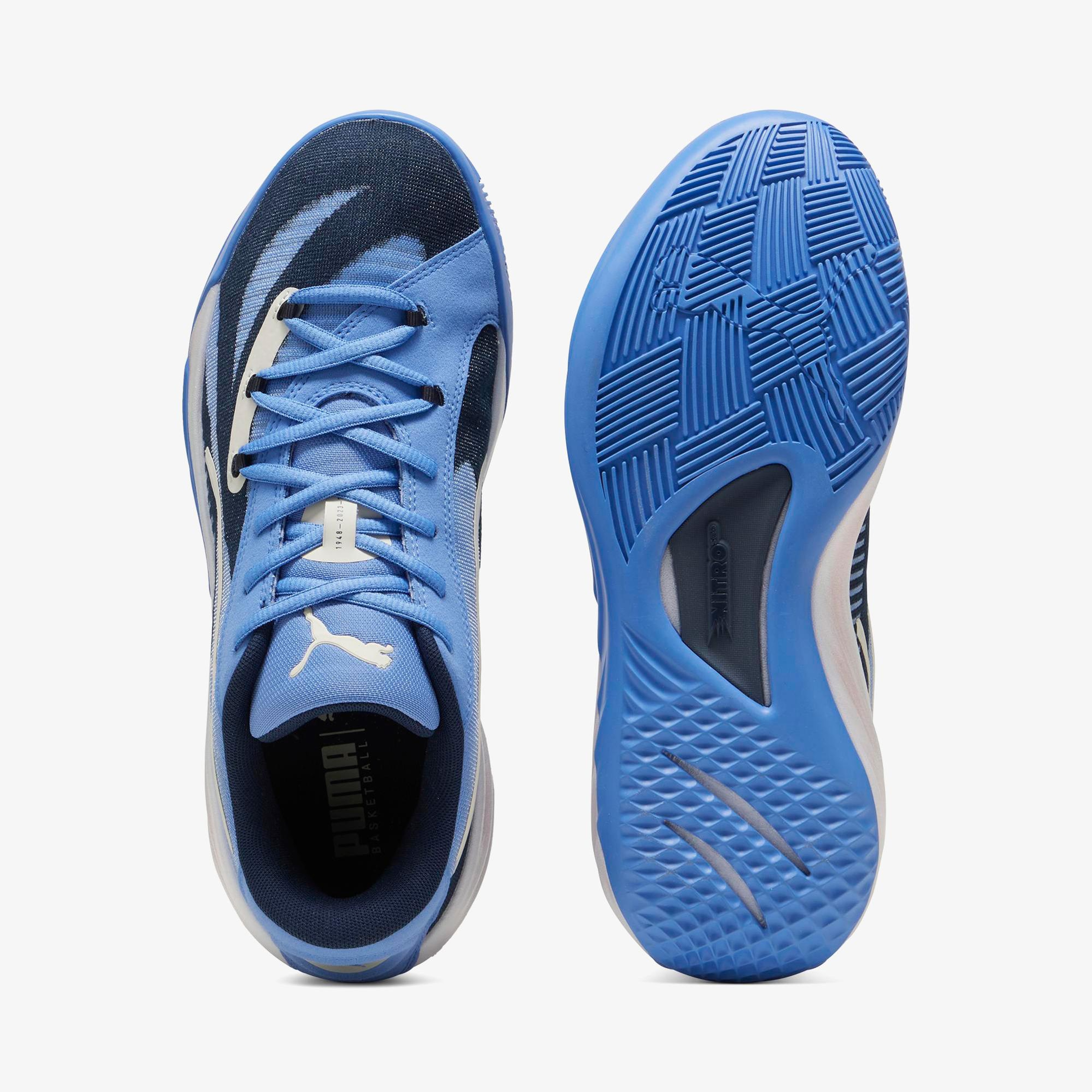Puma All Pro Nitro Erkek Mavi Basketbol Ayakkabısı