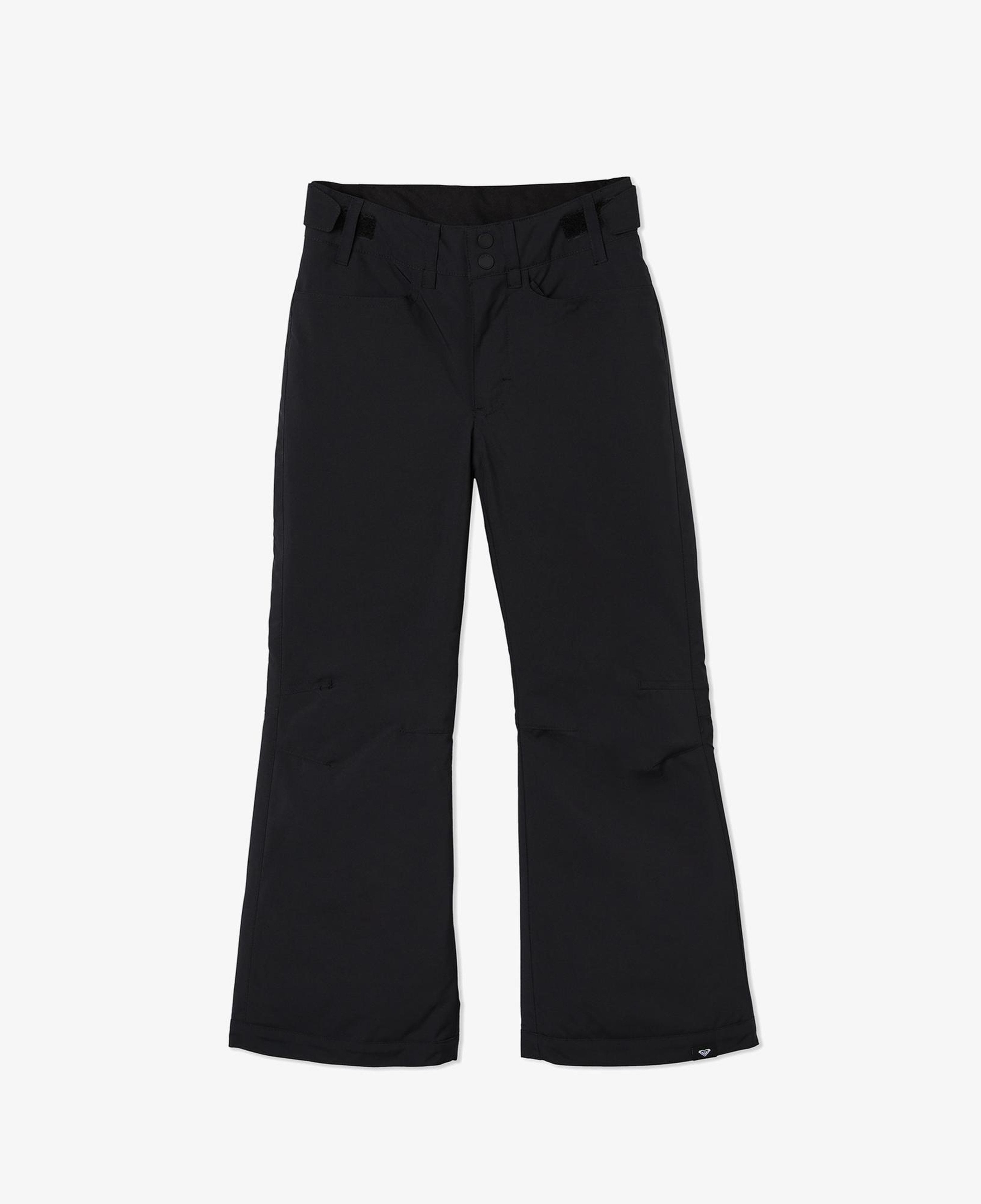 Roxy Backyard Pt Çocuk Siyah Snowboard Pantolonu