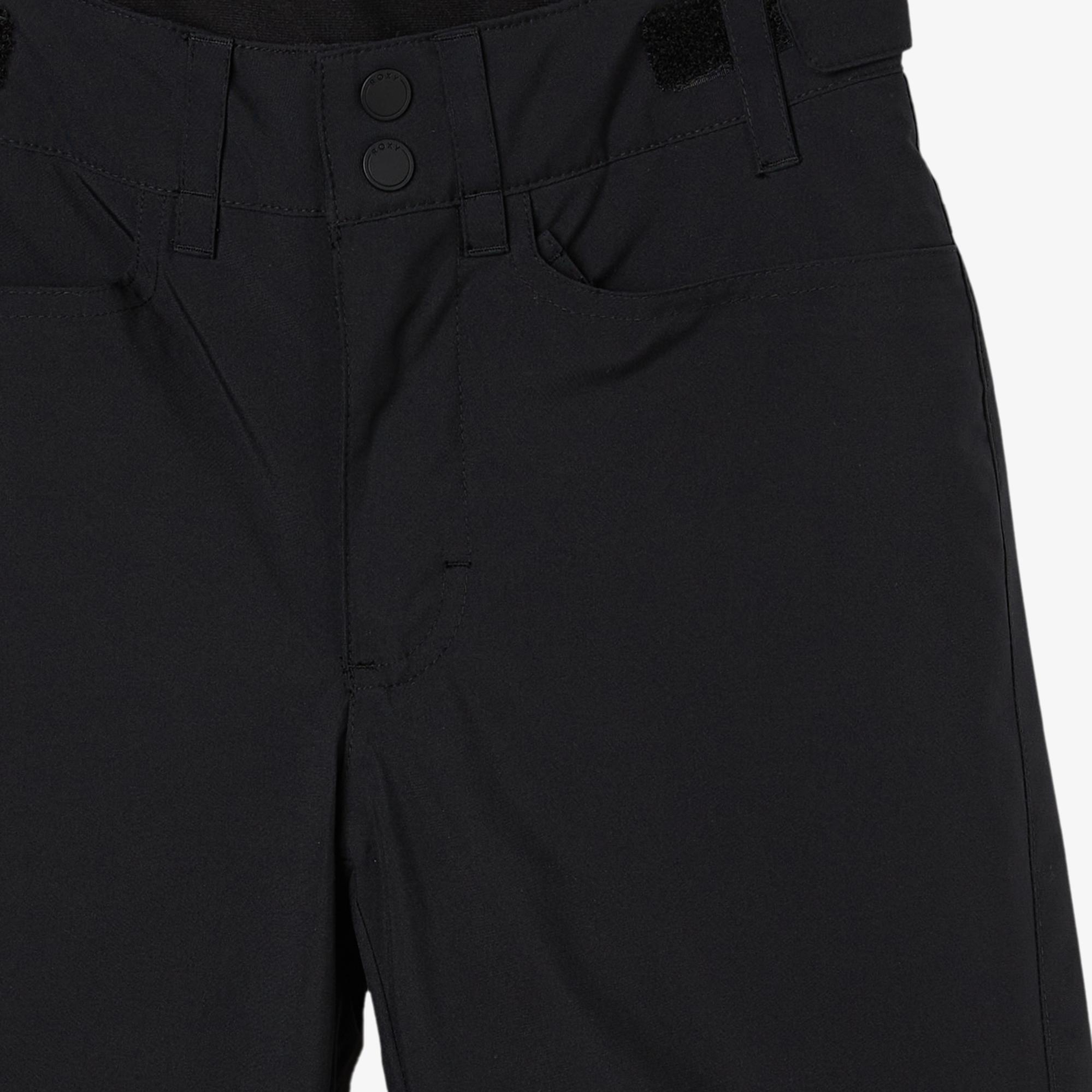 Roxy Backyard Pt Çocuk Siyah Snowboard Pantolonu