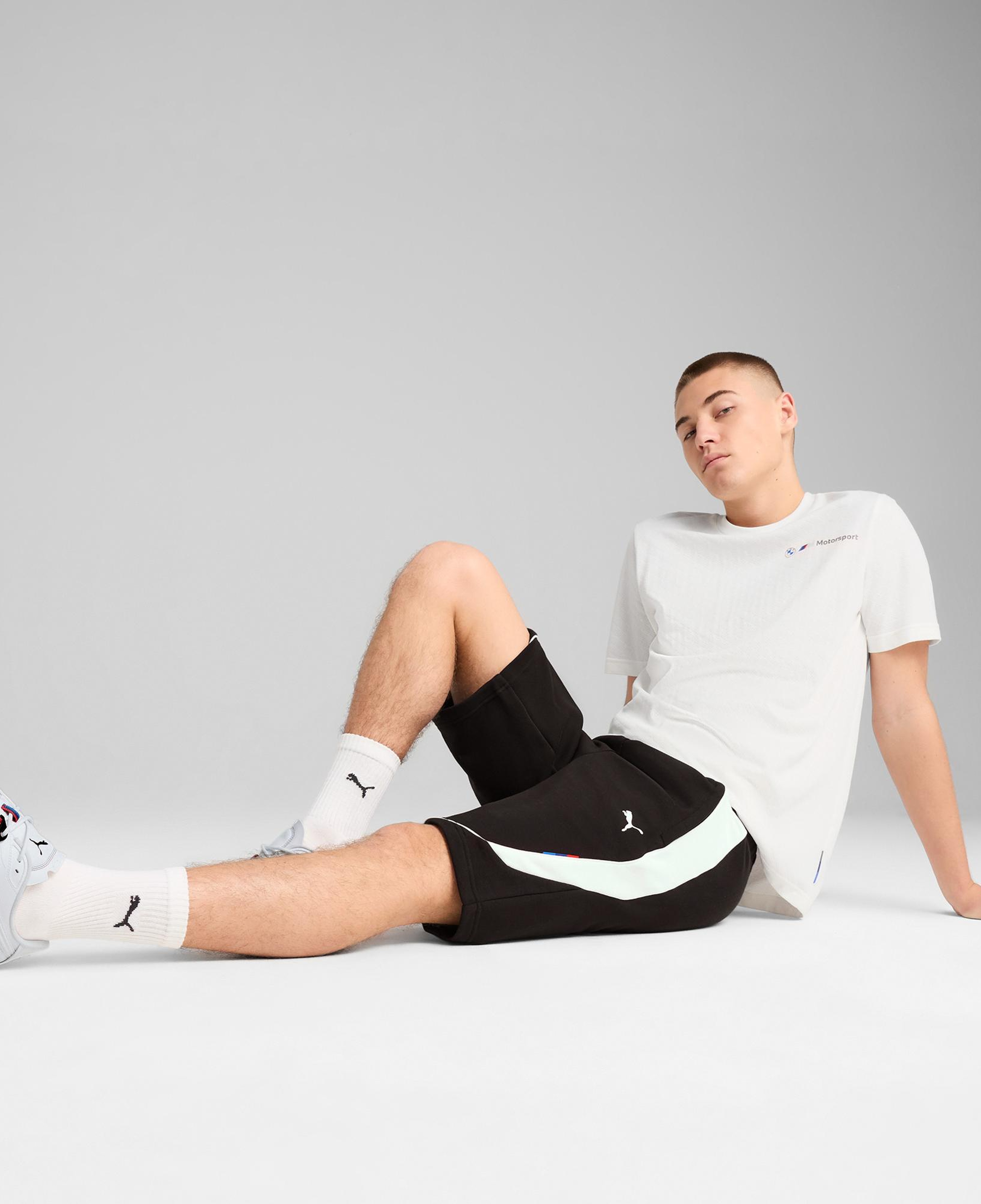 Puma Bmw Mms Sweat Erkek Siyah Şort