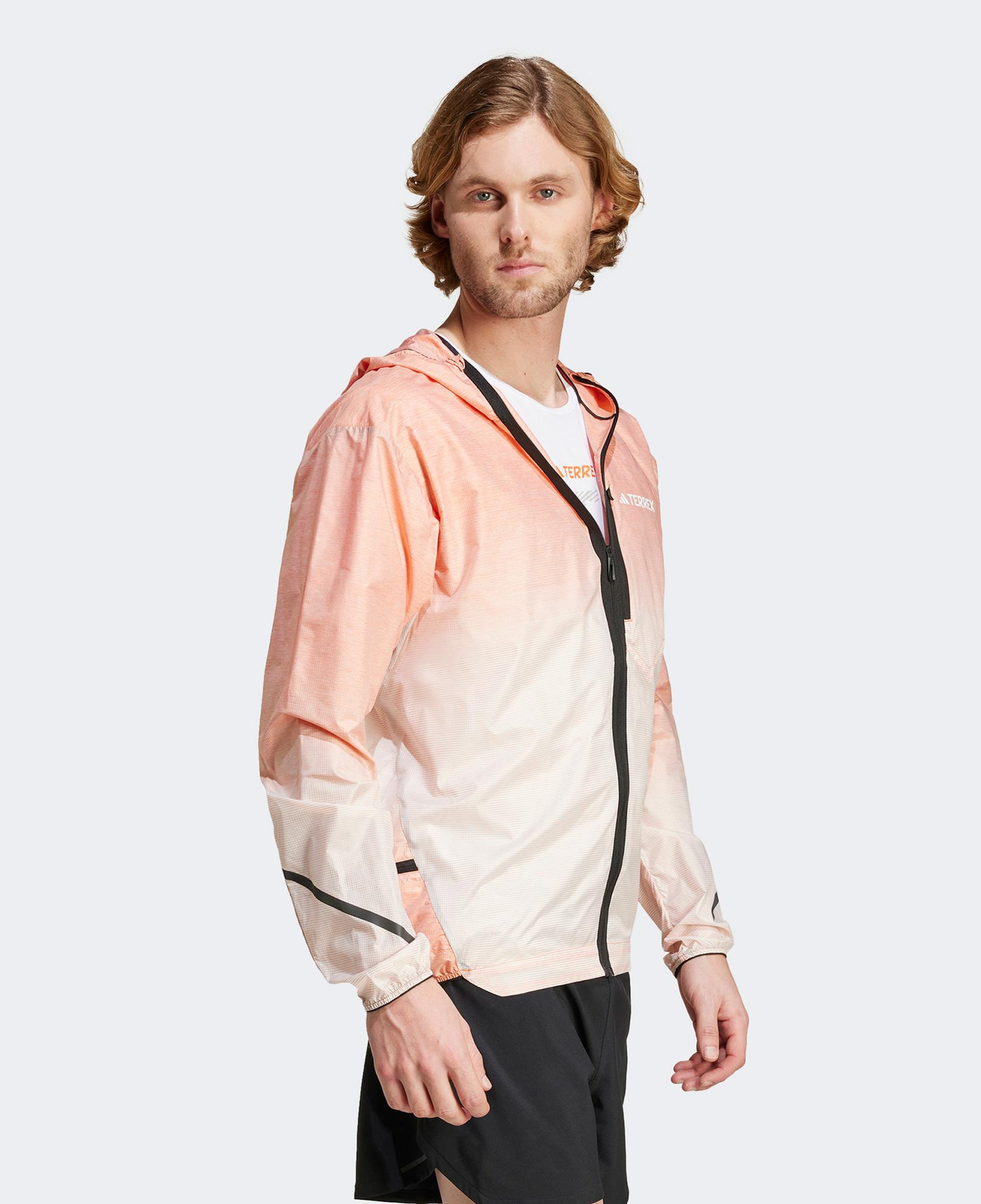 adidas Terrex Xperior Light Windweave Erkek Turuncu Koşu Rüzgarlık