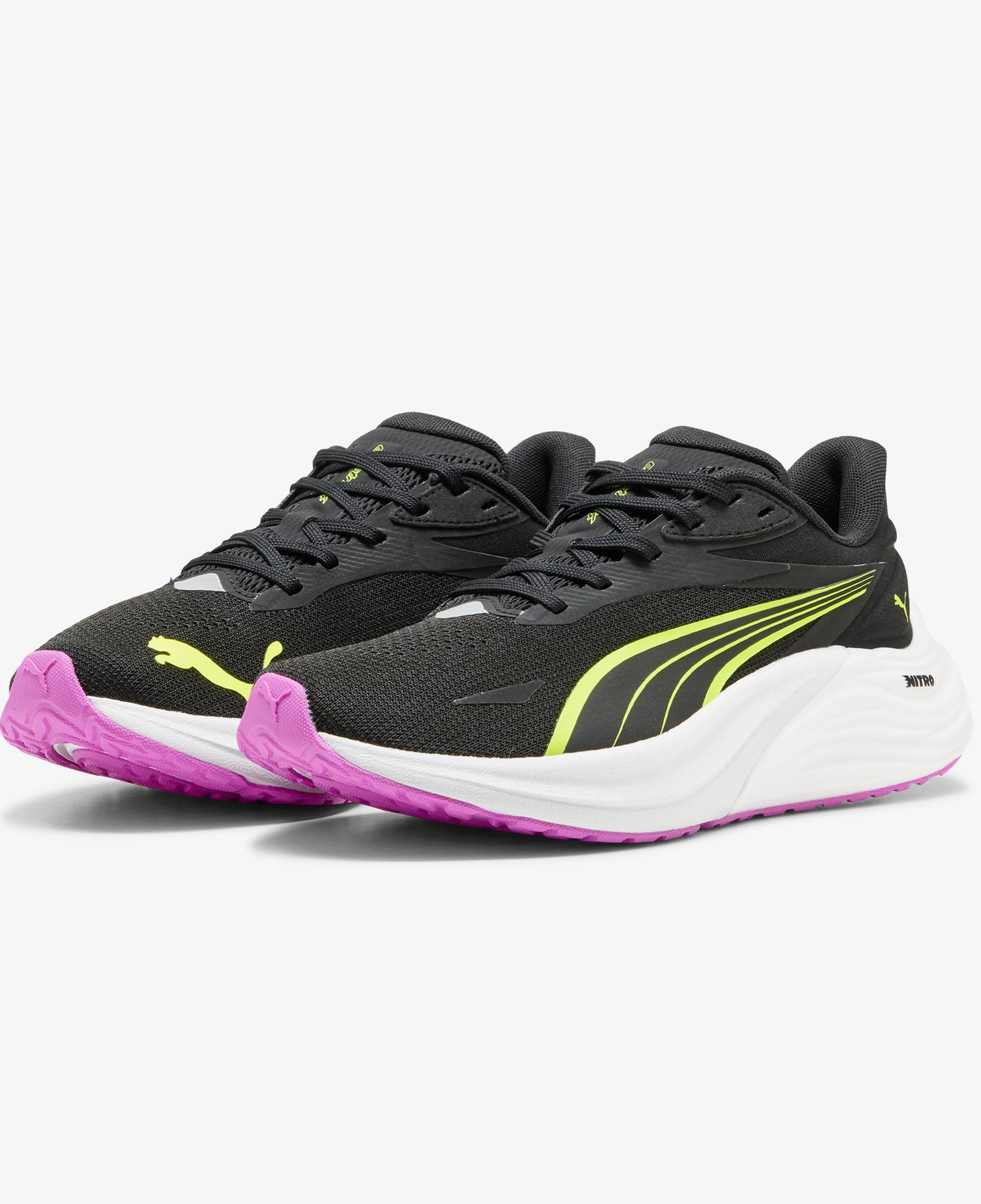 Puma Electrify Nitro 4 Kadın Siyah Koşu Ayakkabısı