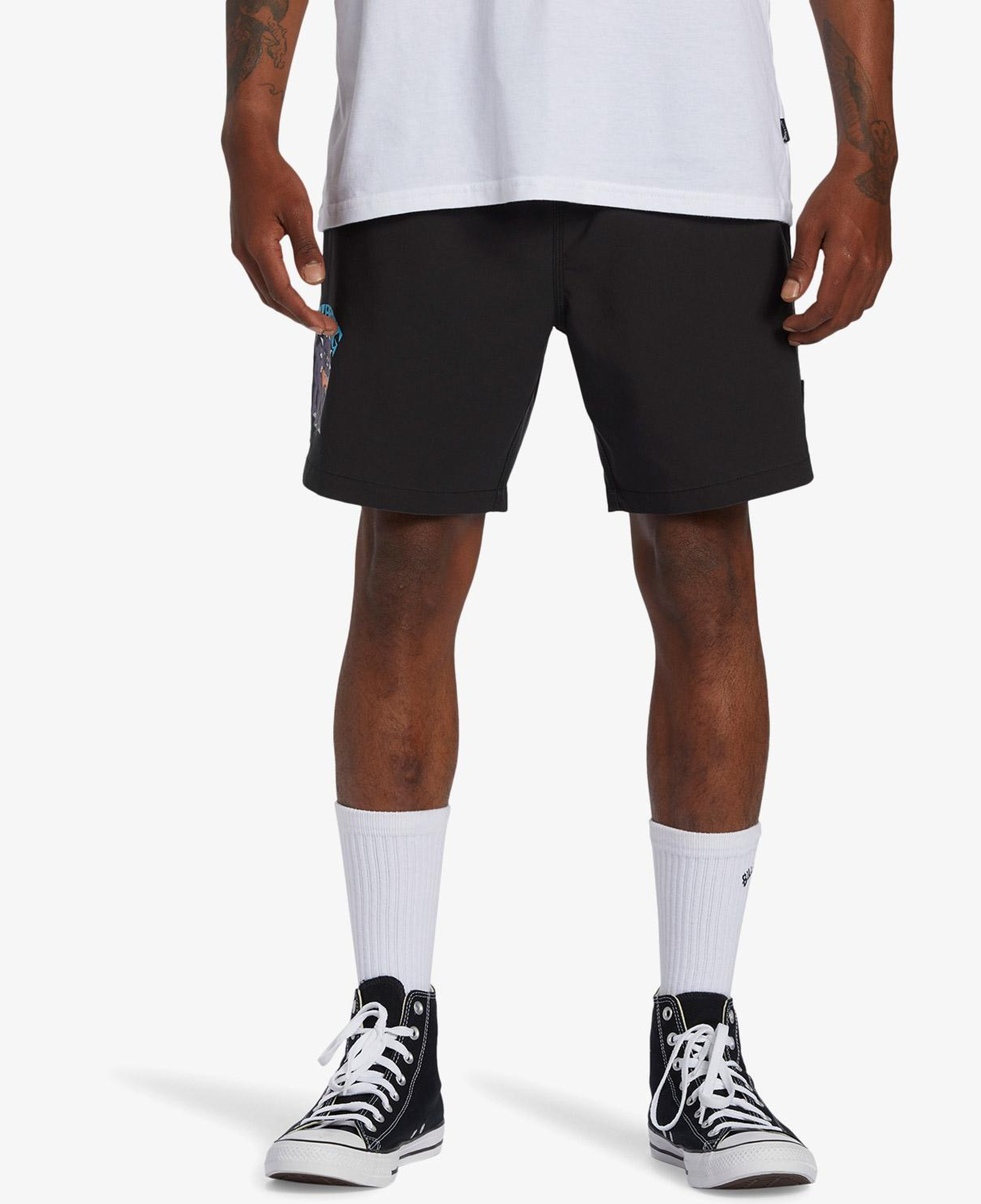 Billabong DJ Javier Dog Days Layback 17 Erkek Siyah Mayoşort