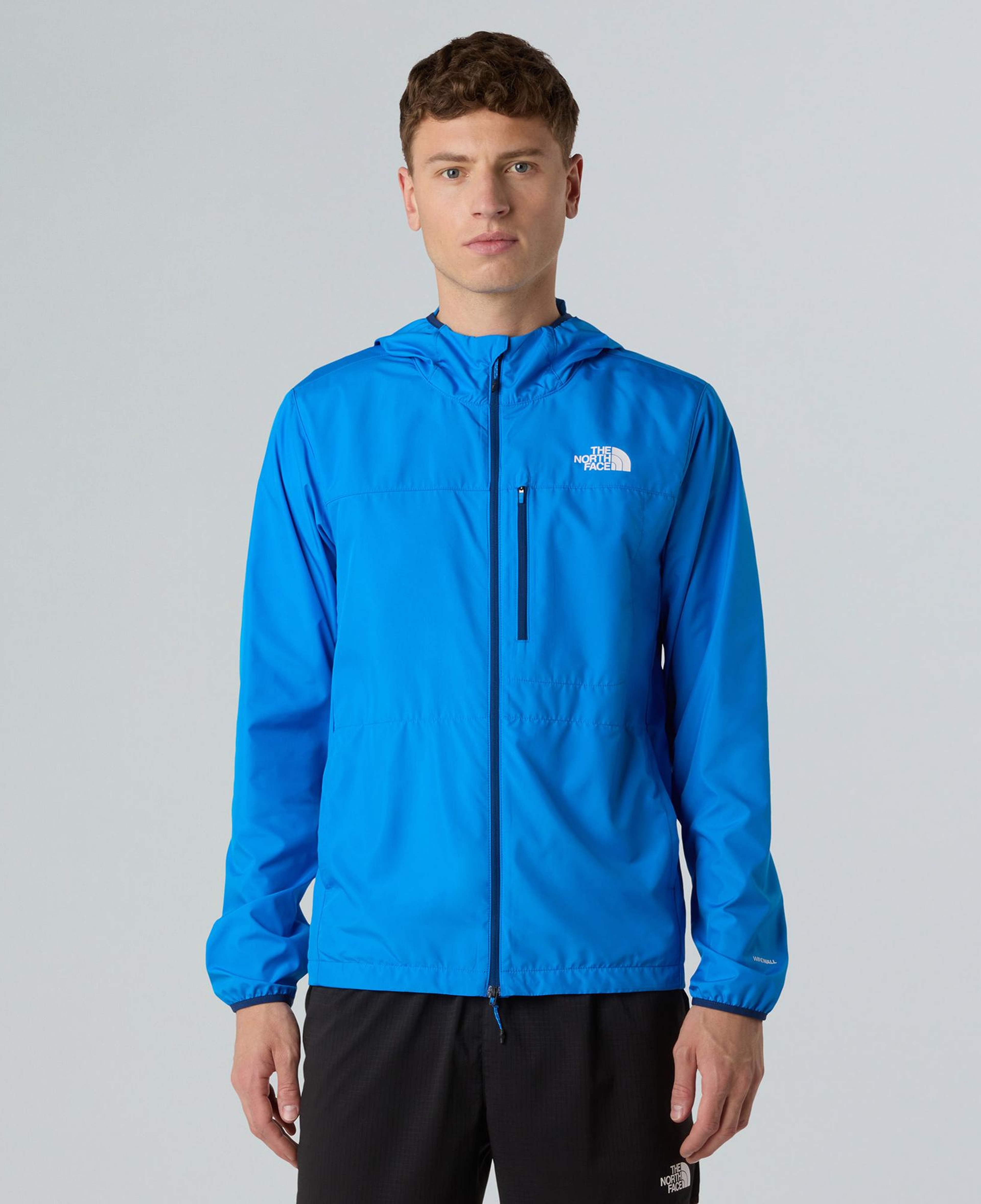 The North Face Higher Run Wind Erkek Mavi Koşu Ceketi
