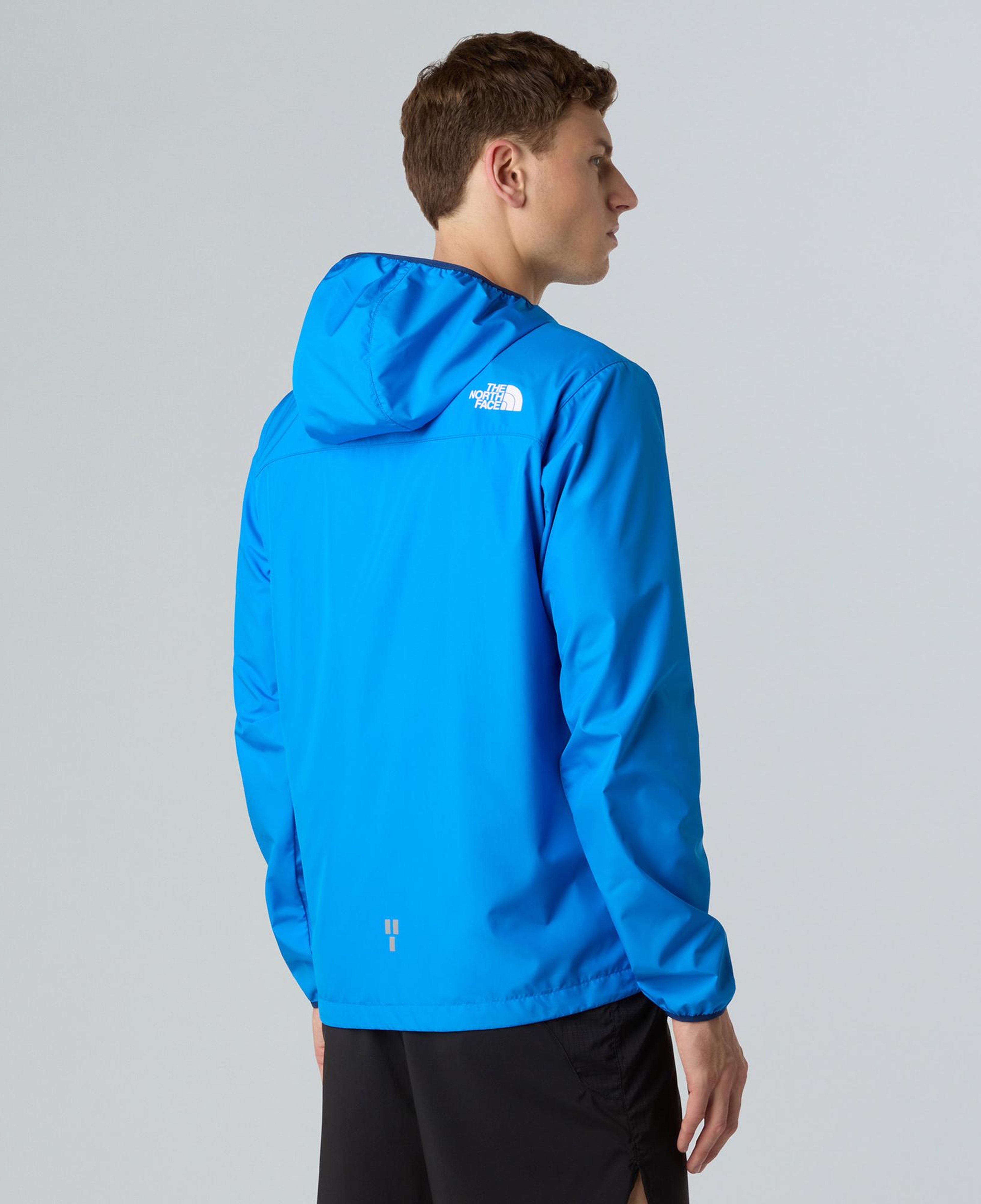 The North Face Higher Run Wind Erkek Mavi Koşu Ceketi