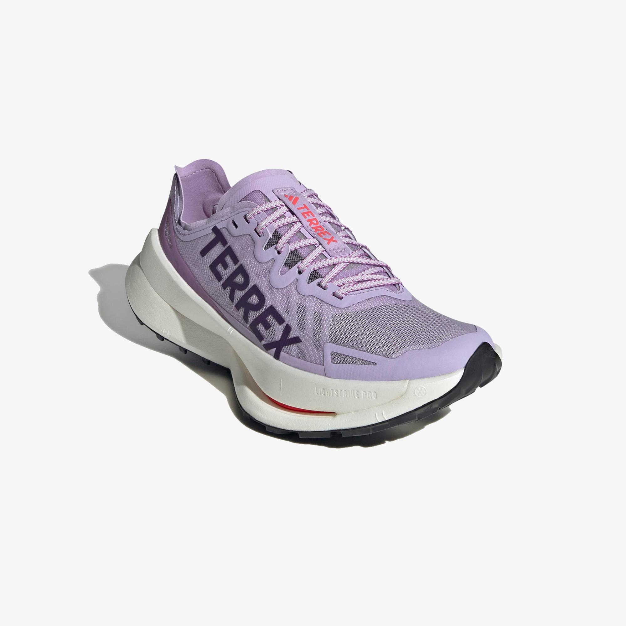 adidas Terrex Agravic Speed Ultra Kadın Mor Koşu Ayakkabısı