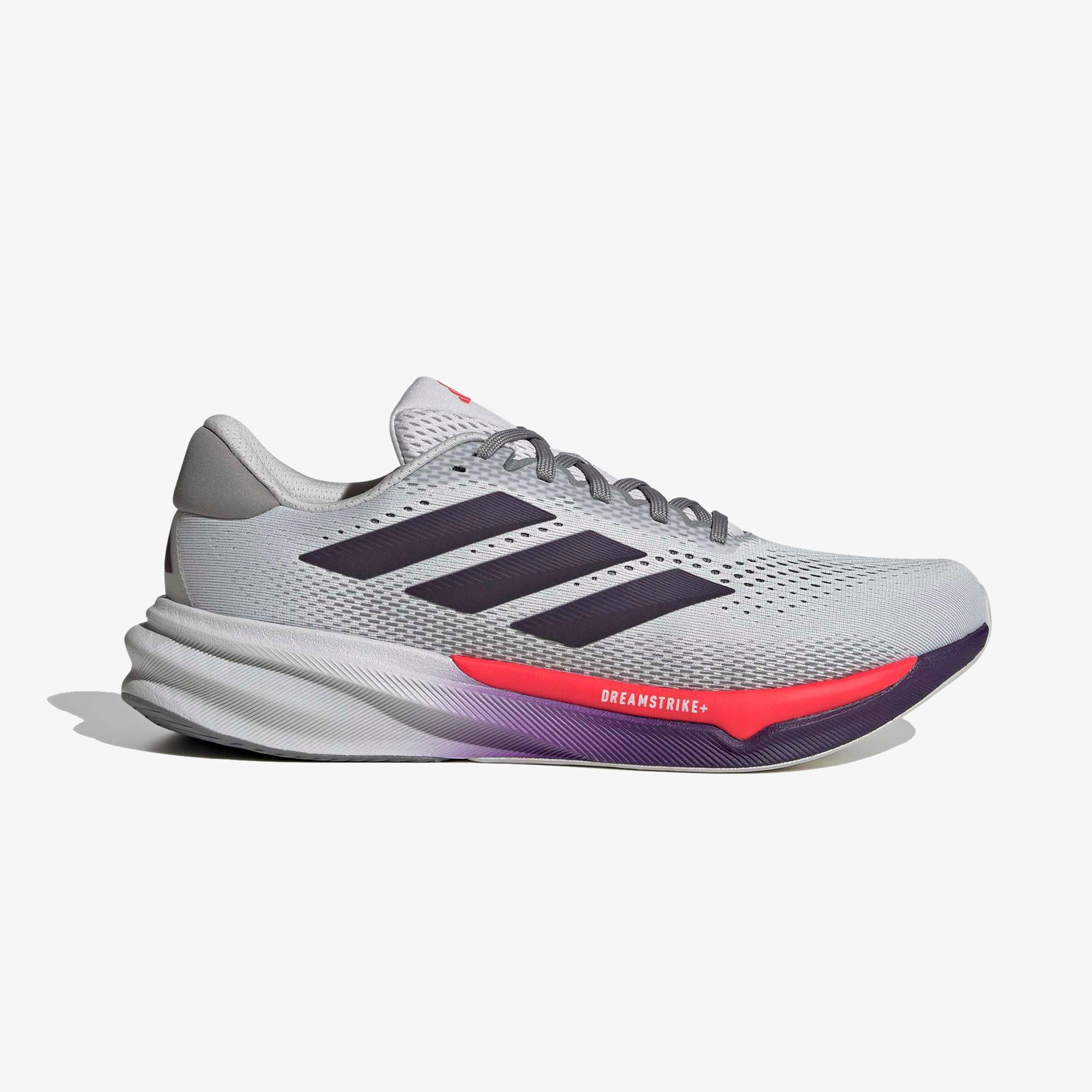 adidas Supernova Stride 2 Erkek Gri Koşu Ayakkabısı