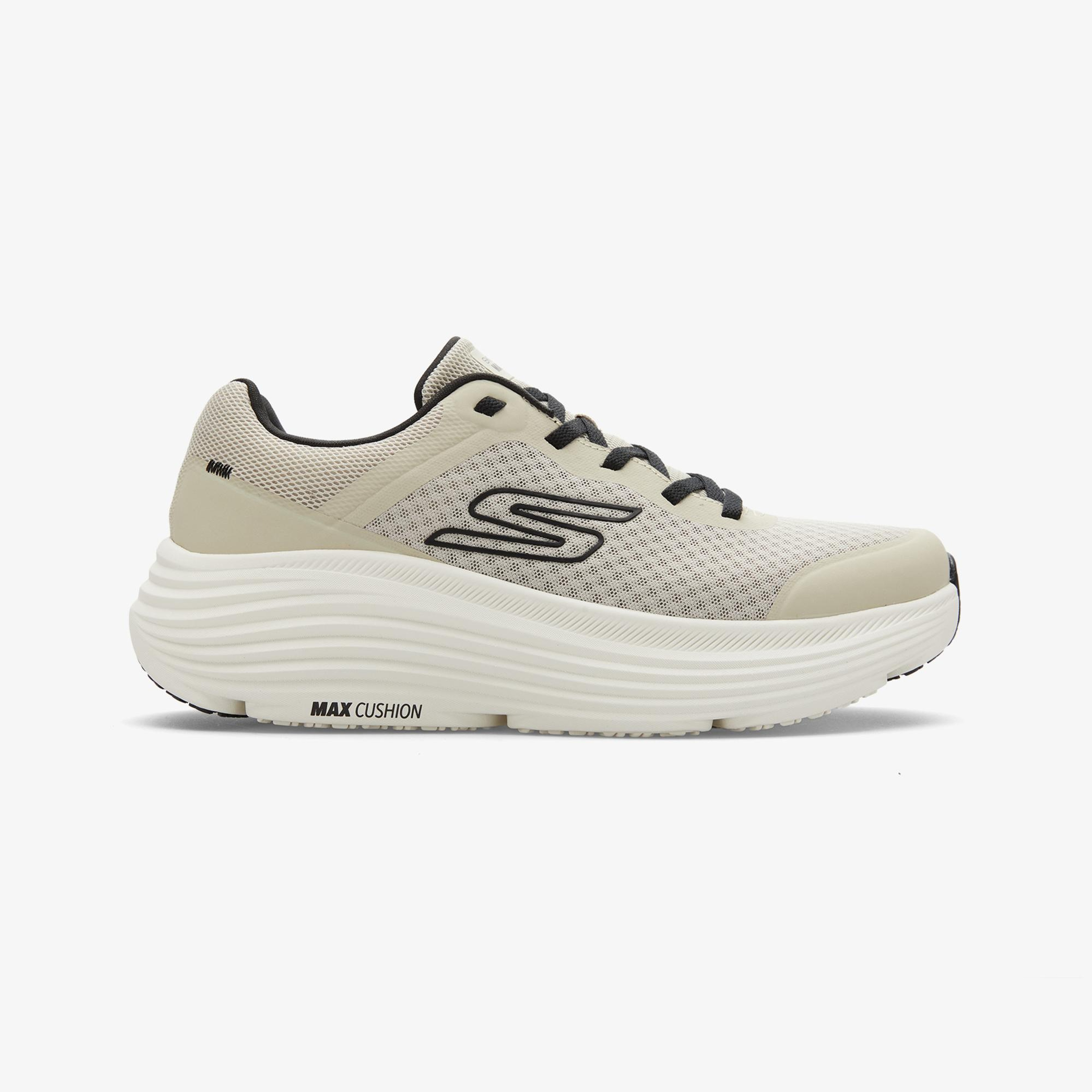 Skechers Max Cushioning Endeavour Erkek Bej Koşu Ayakkabısı