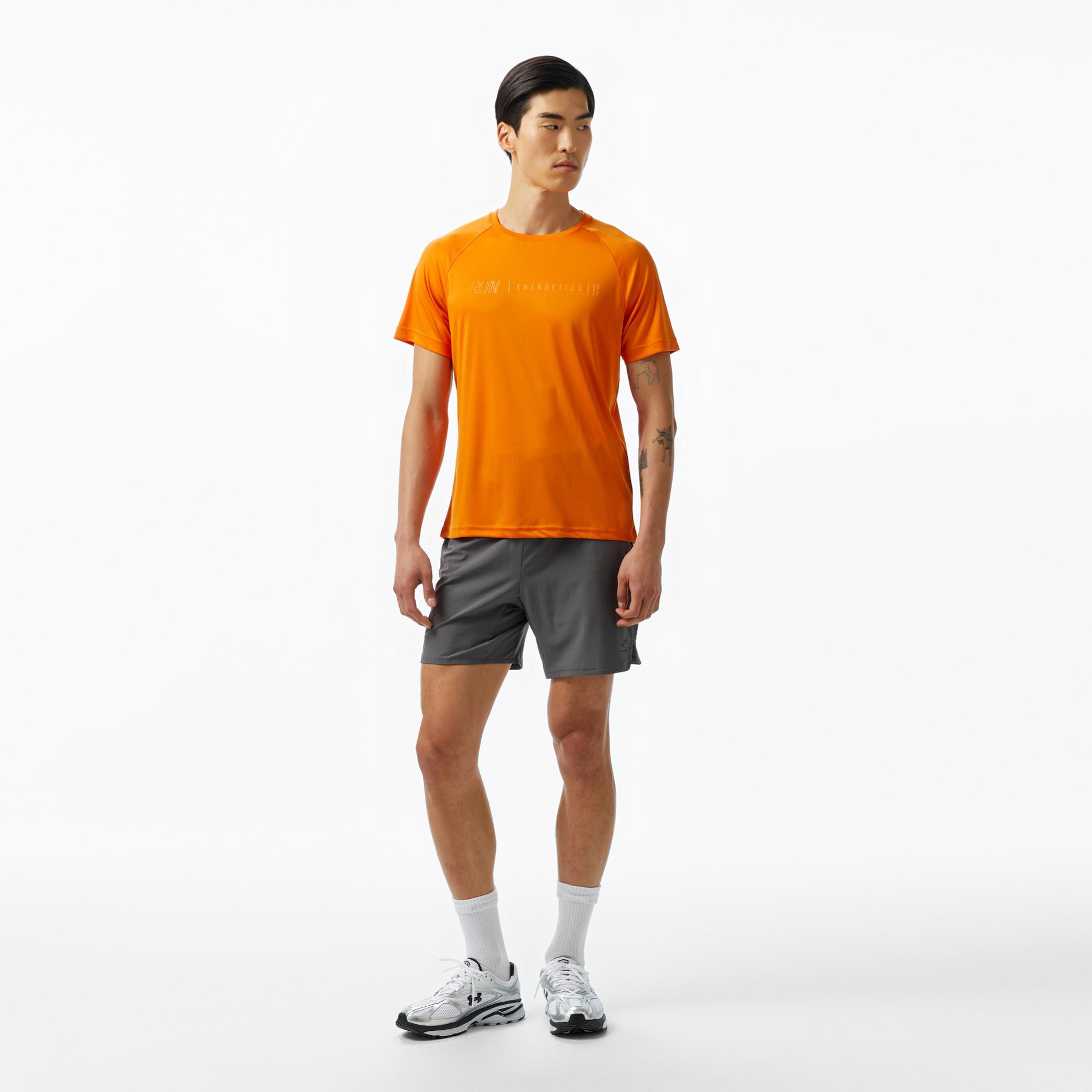 Energetics Bueno Vi Erkek Turuncu Koşu T-Shirt