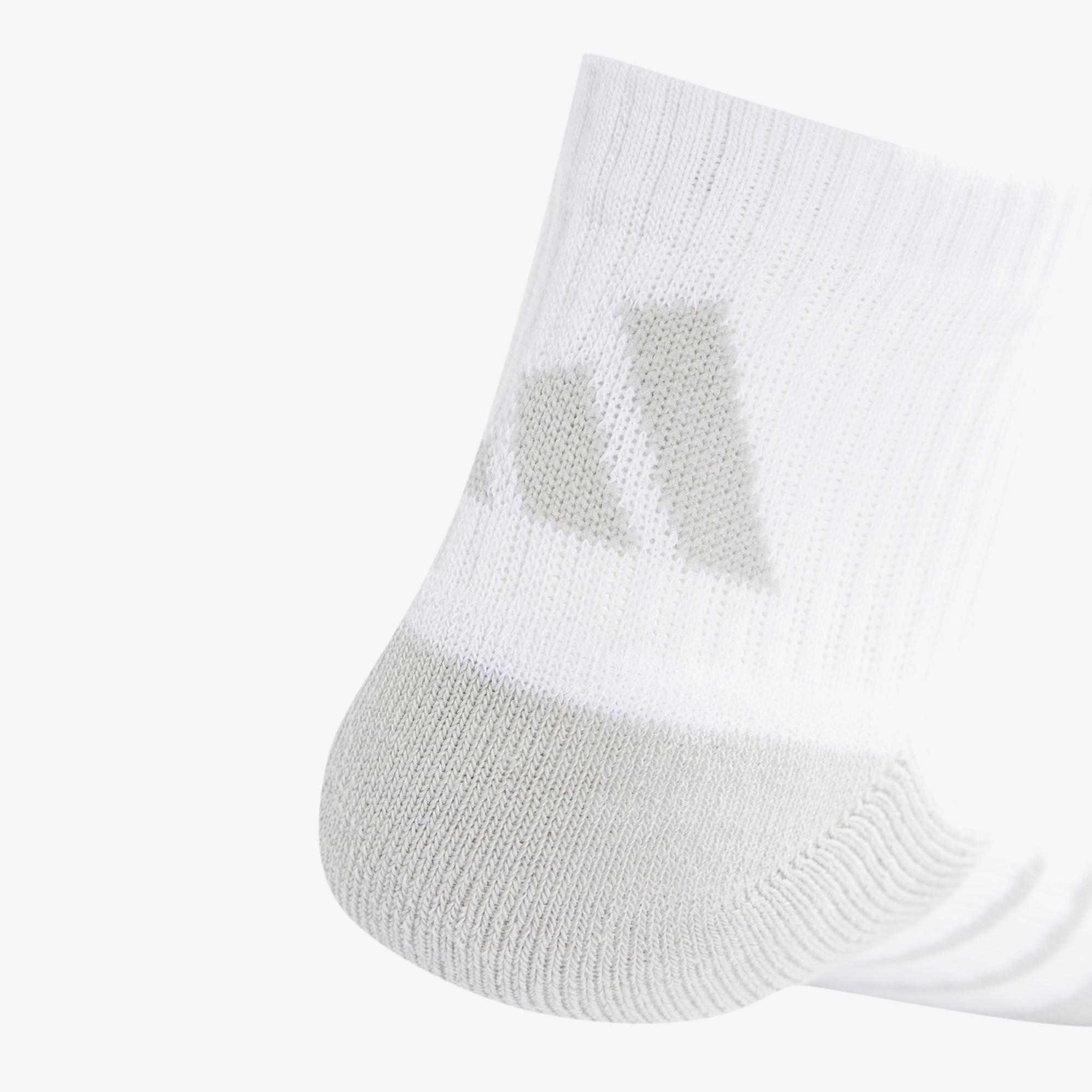 adidas Essentials Climacool Quarter 3lü Unisex Beyaz Antrenman Çorabı