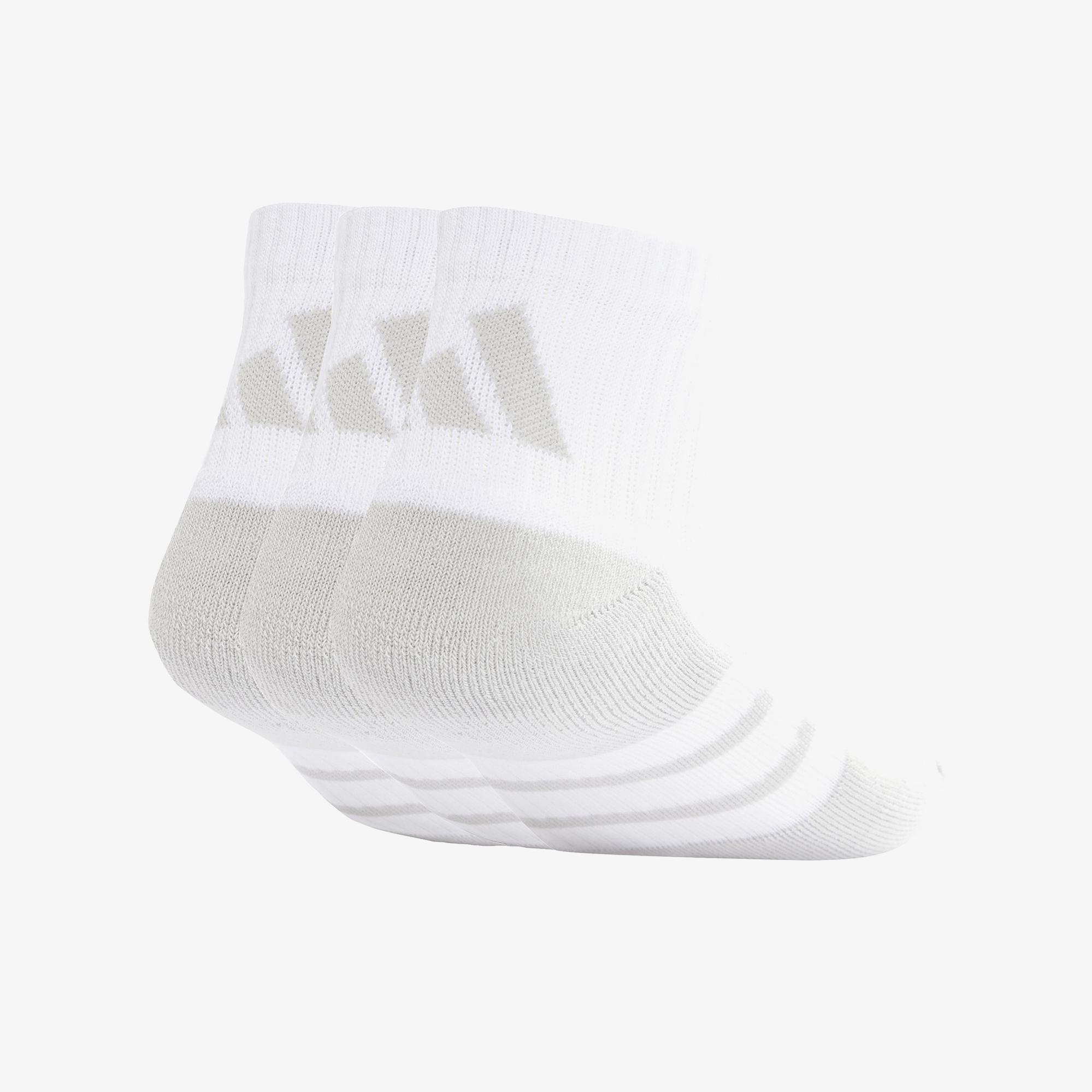 adidas Essentials Climacool Quarter 3lü Unisex Beyaz Antrenman Çorabı