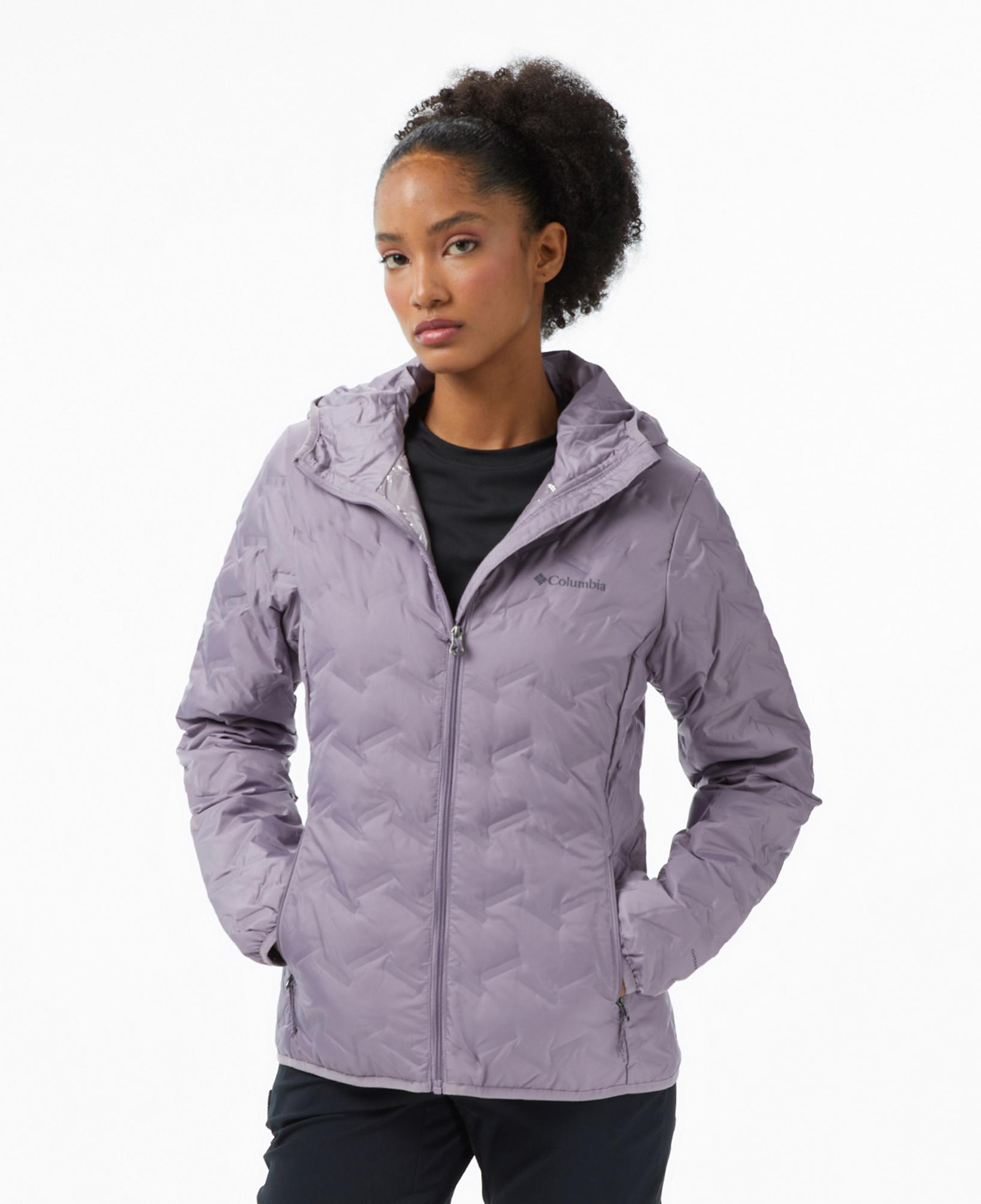 Columbia Delta Ridge II Down Kadın Mor Outdoor Mont
