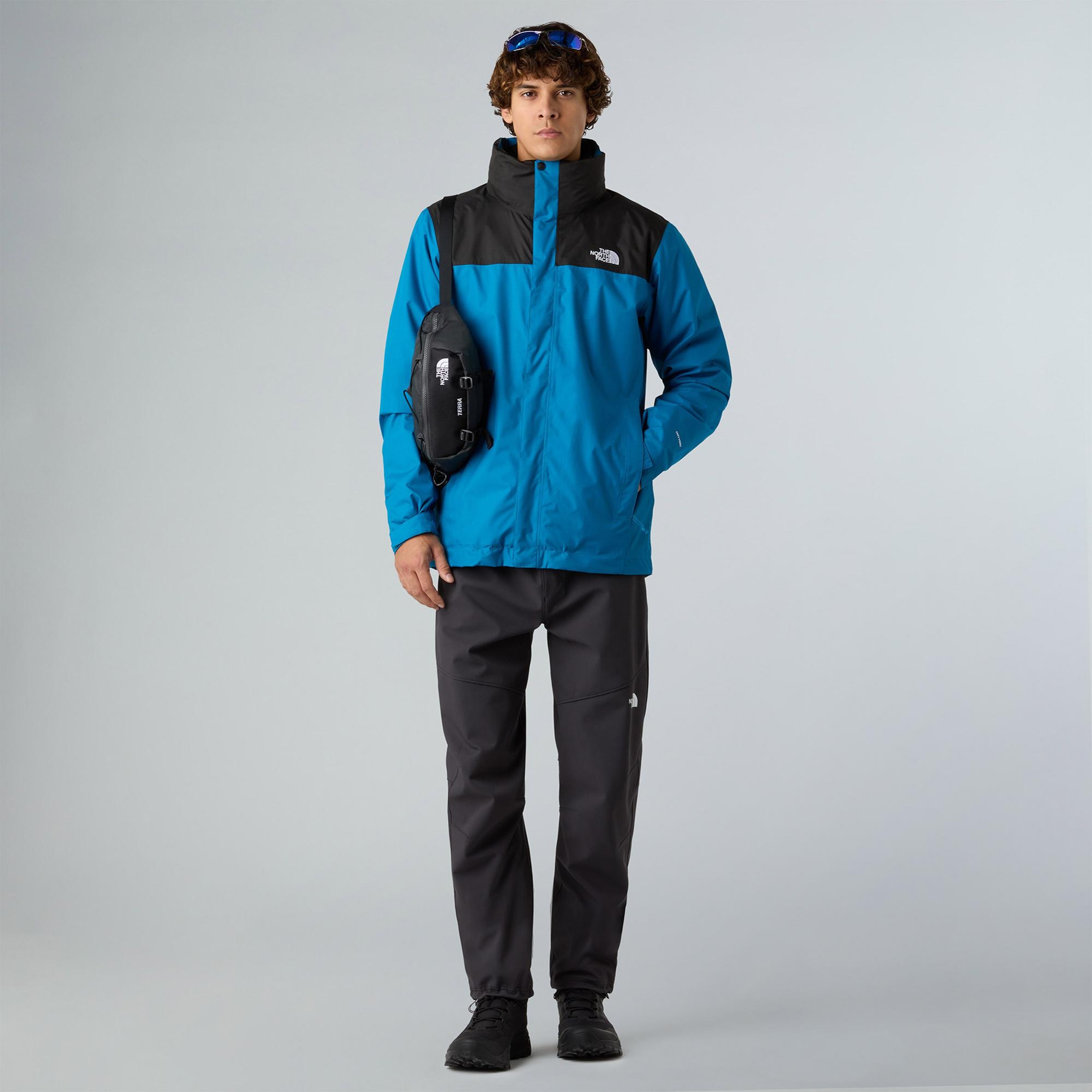 The North Face Evolve II Triclimate 3in1 Erkek Mavi Outdoor Mont