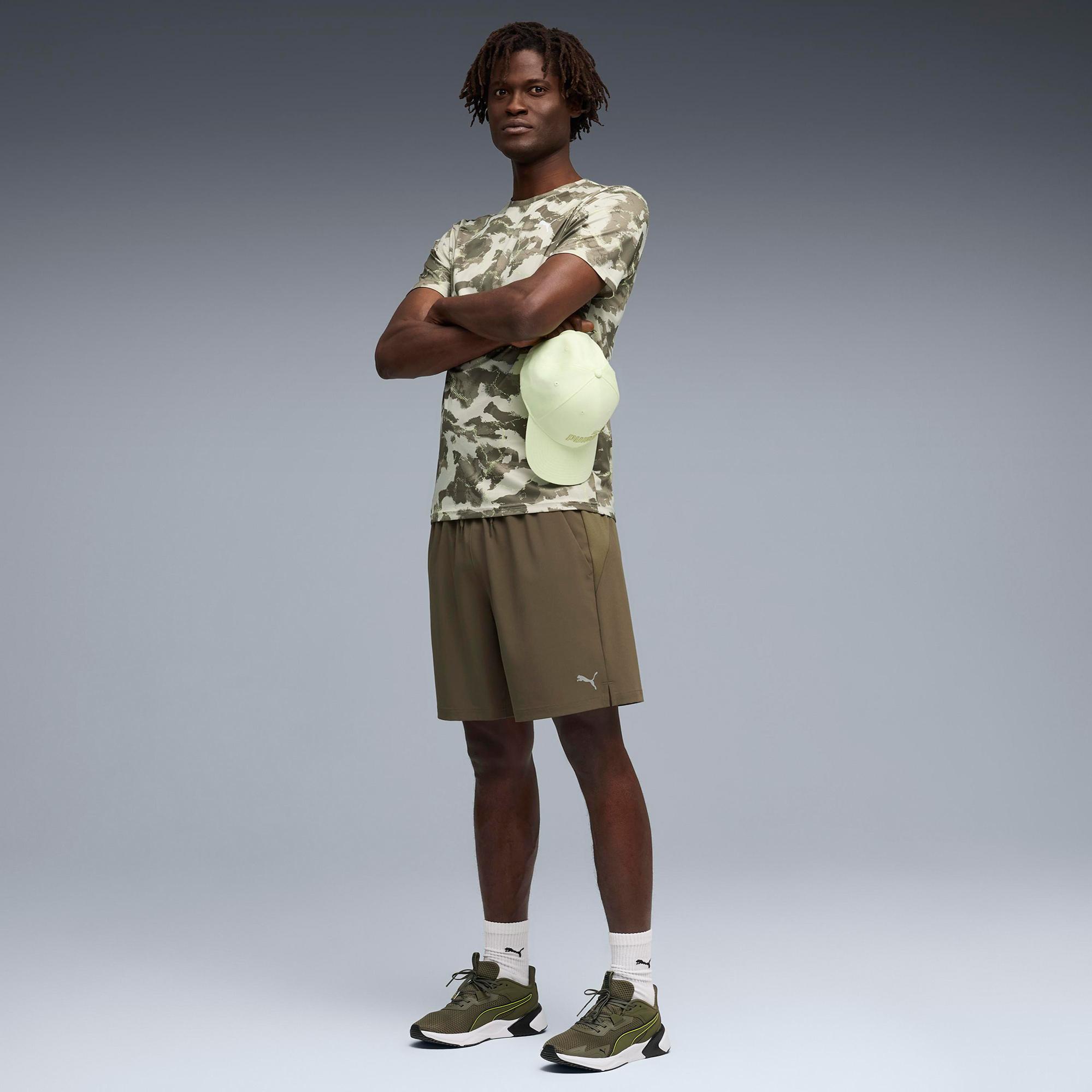 Puma Pwrtrain Fabric Mix Erkek Haki Antrenman Ceket