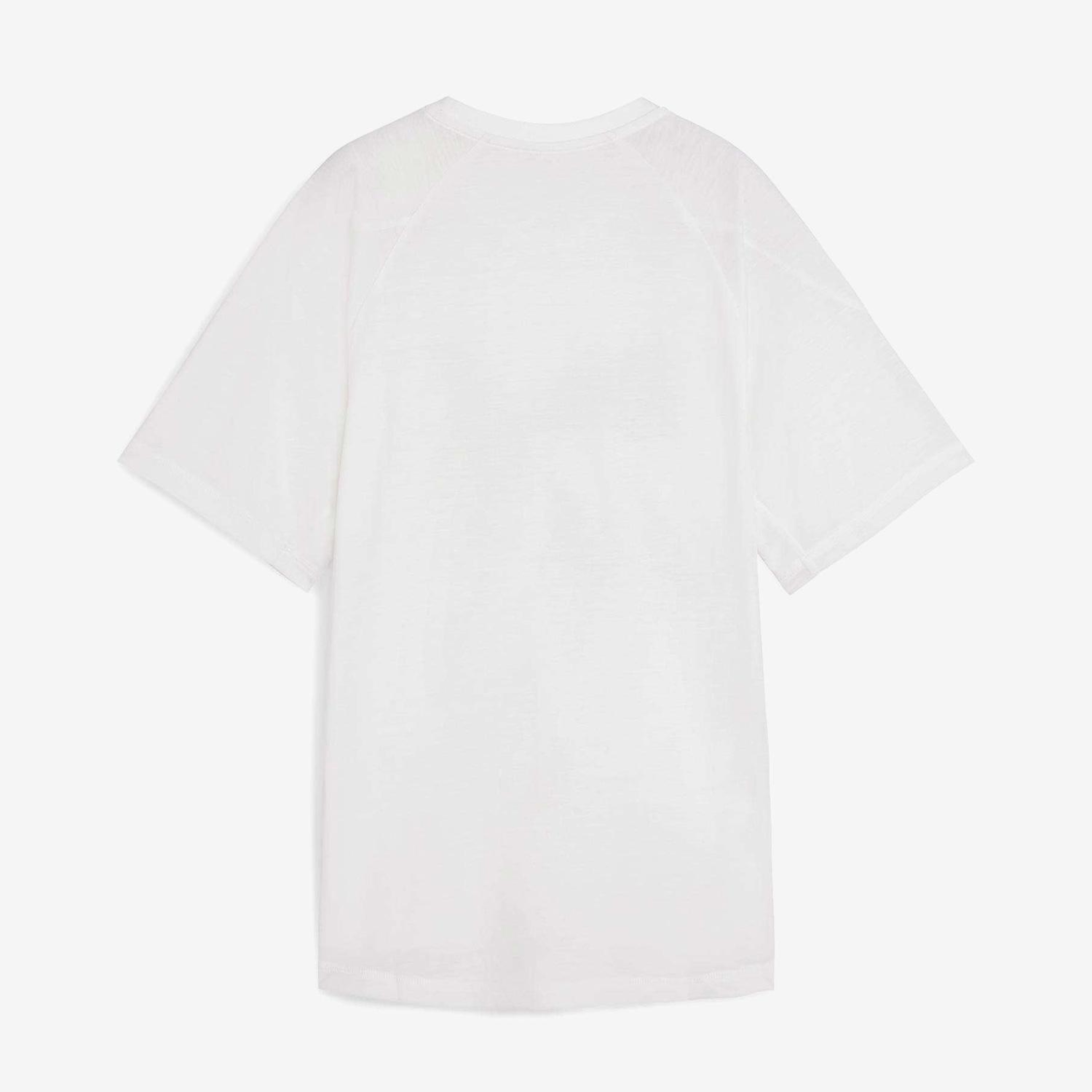 Puma Evostrıpe Graphic Kadın Beyaz T-Shirt