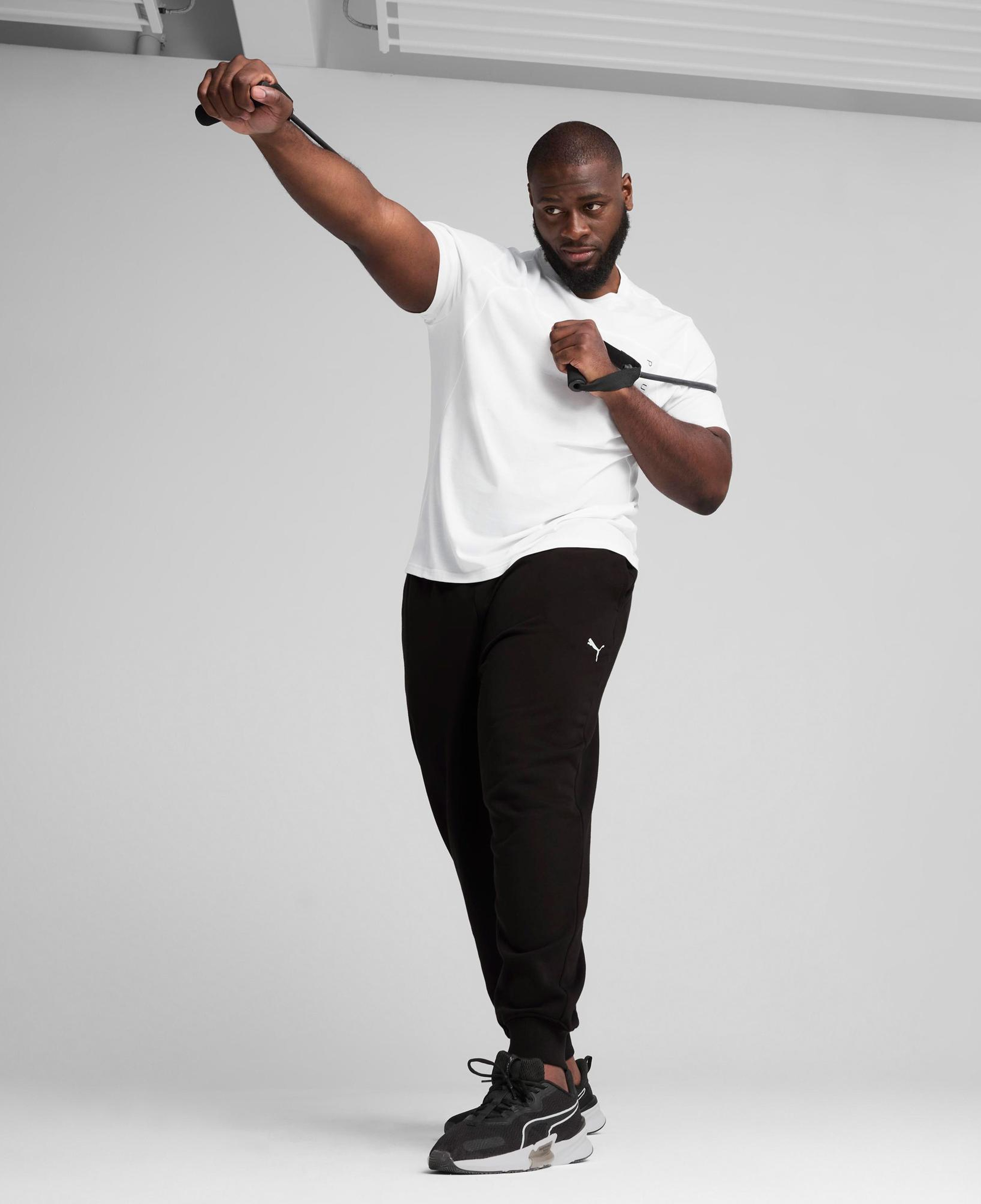Puma Tad Tech Triblend Erkek Beyaz Antrenman T-Shirt
