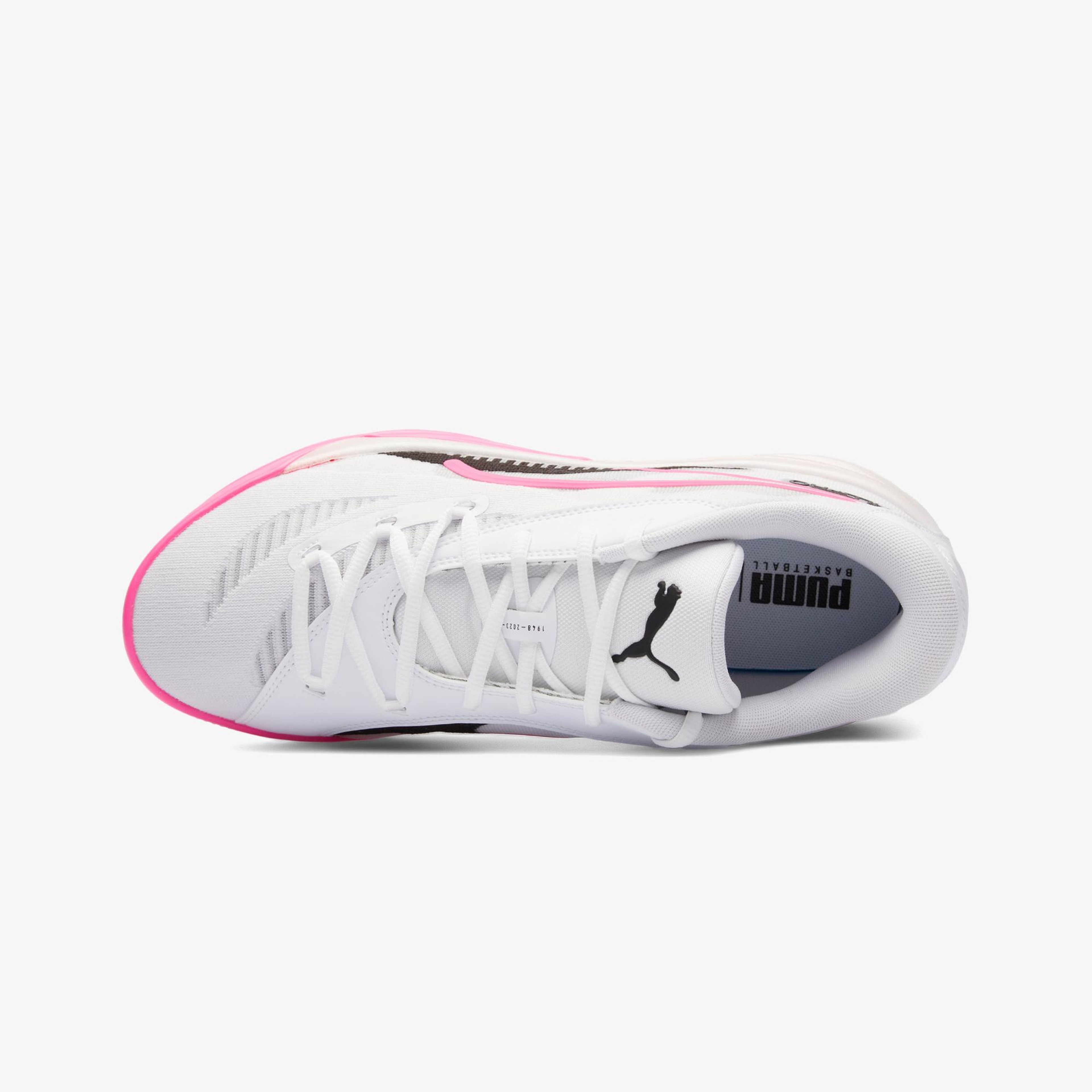 Puma All Pro Nıtro Erkek Beyaz Basketbol Ayakkabısı
