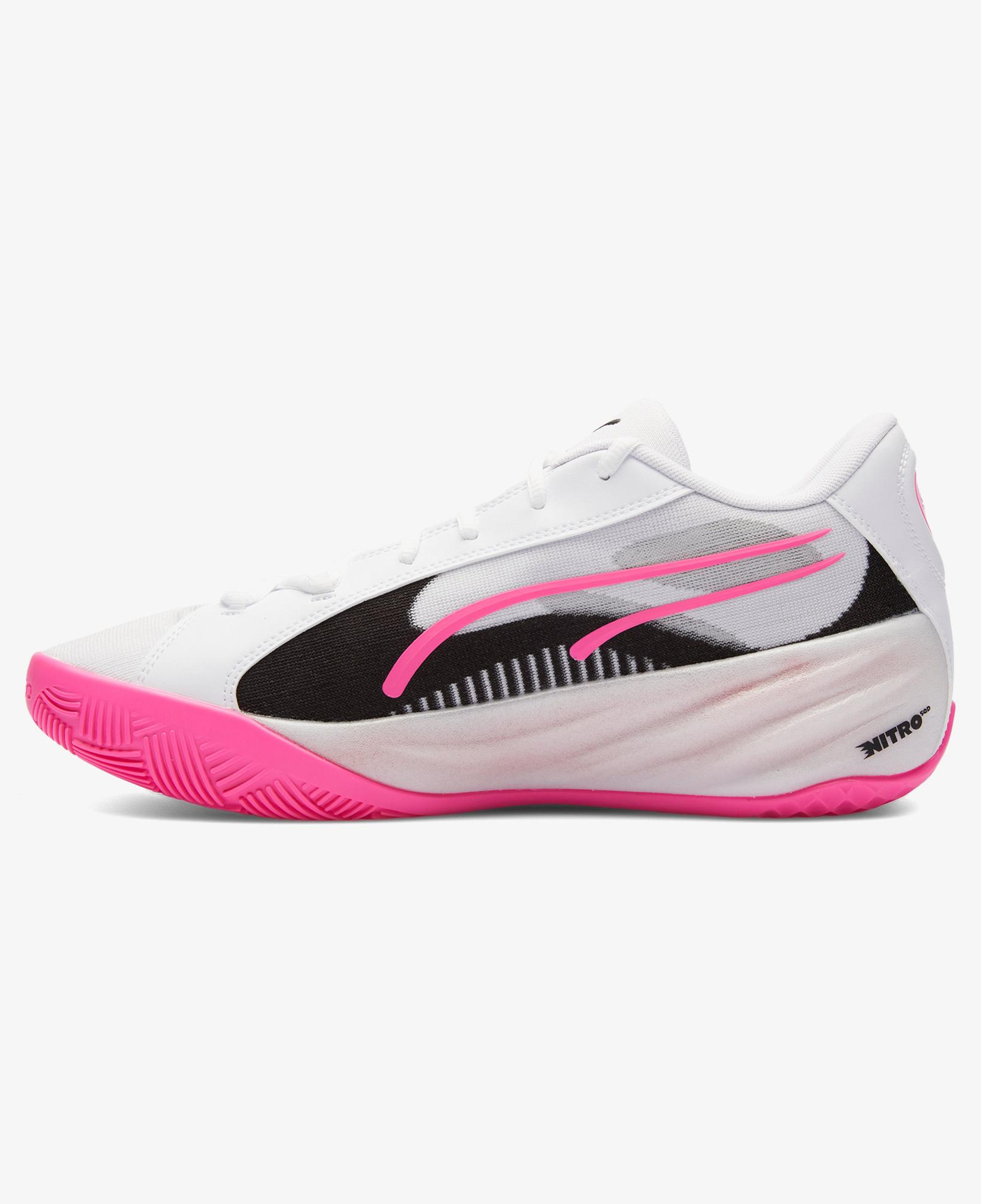 Puma All Pro Nıtro Erkek Beyaz Basketbol Ayakkabısı