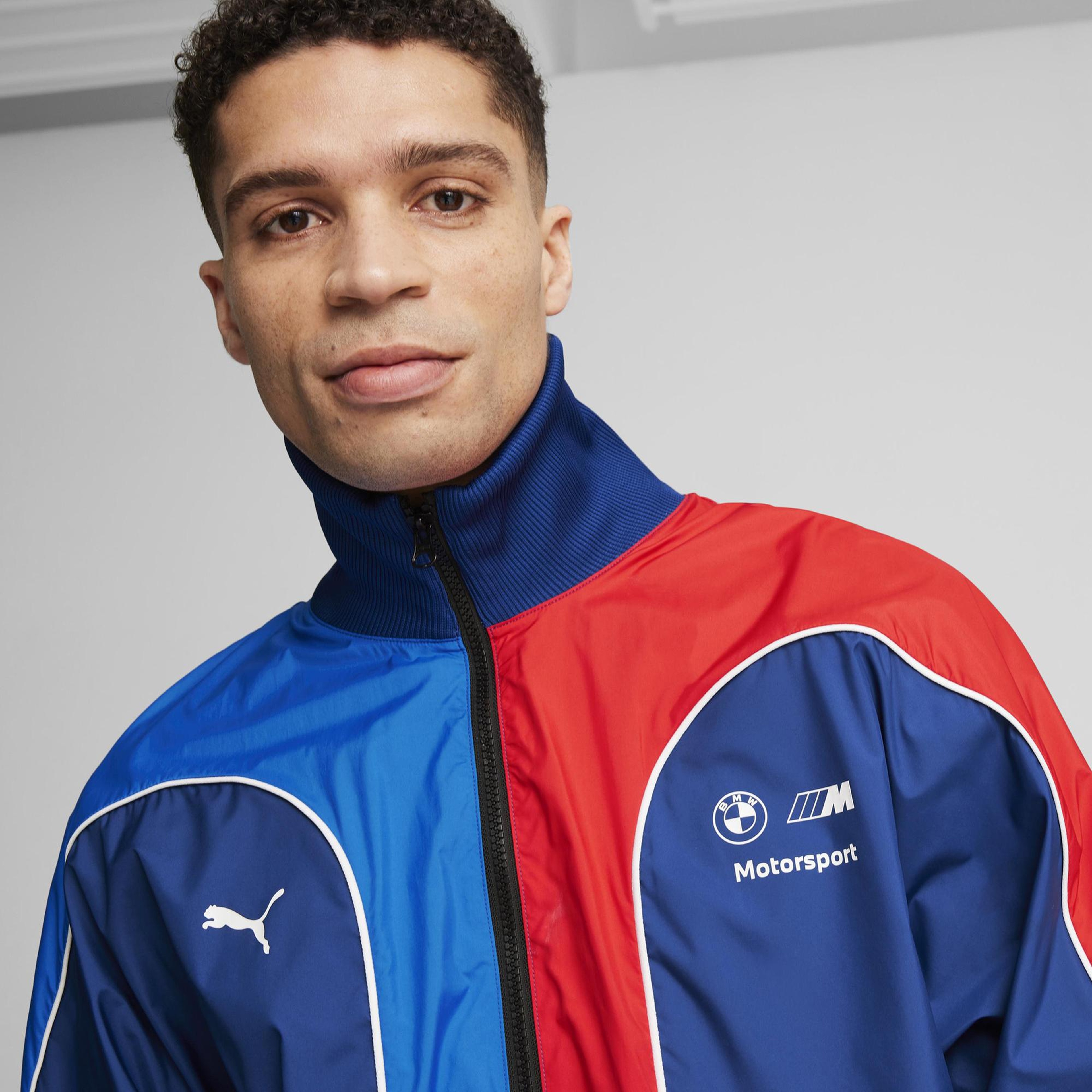 Puma BMW Motosport Archive Erkek Mavi Ceket