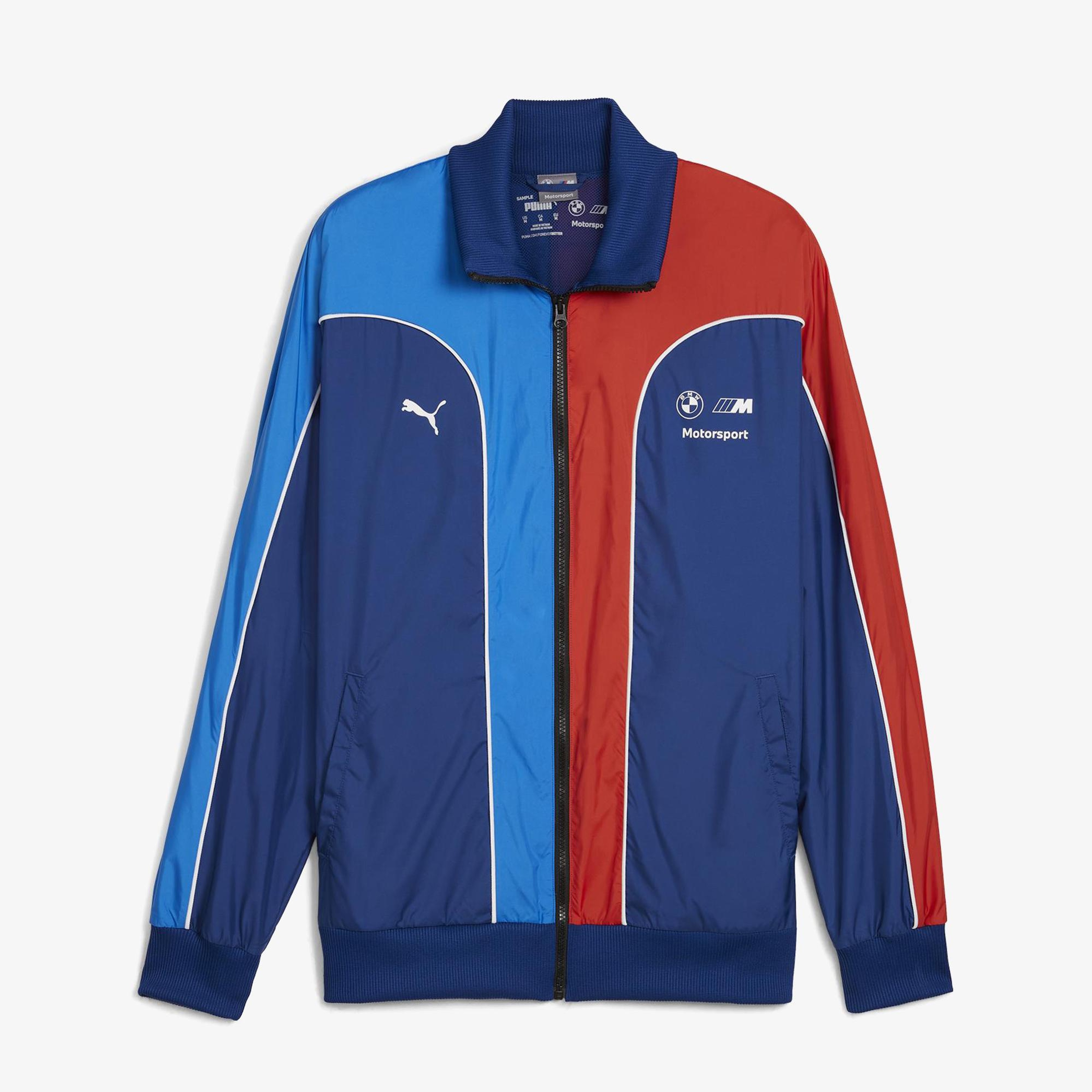 Puma BMW Motosport Archive Erkek Mavi Ceket