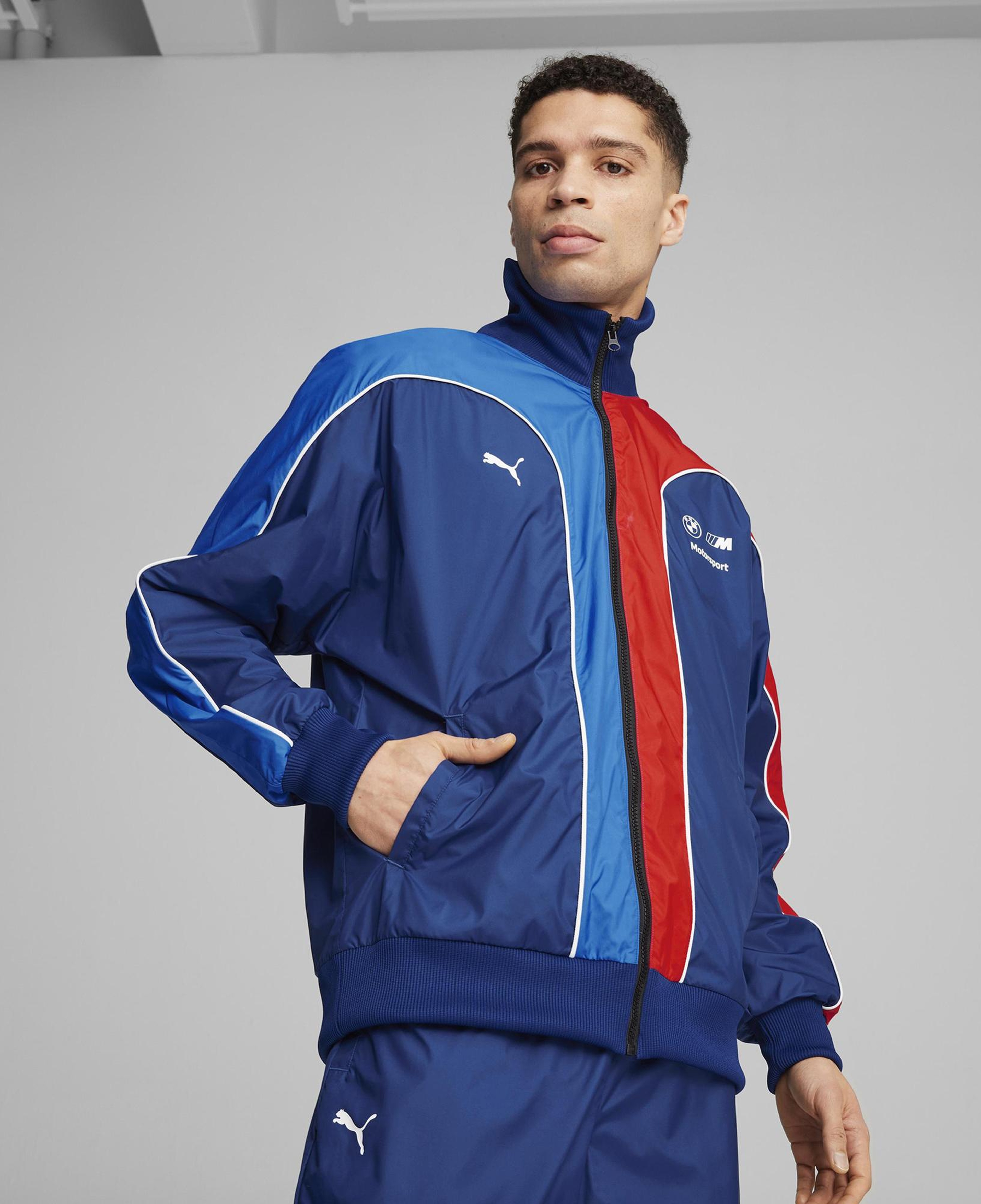 Puma BMW Motosport Archive Erkek Mavi Ceket