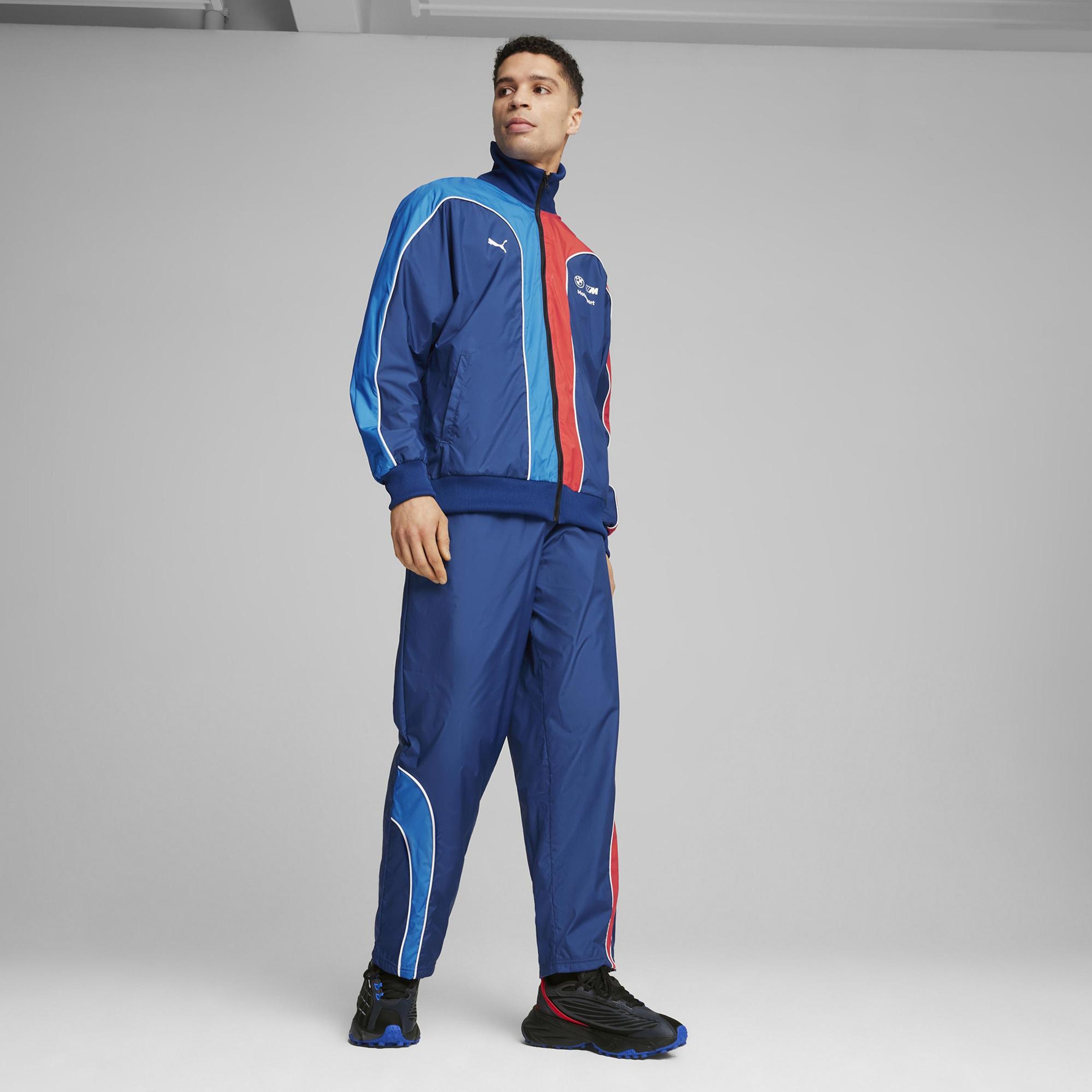 Puma BMW Motosport Archive Erkek Mavi Ceket