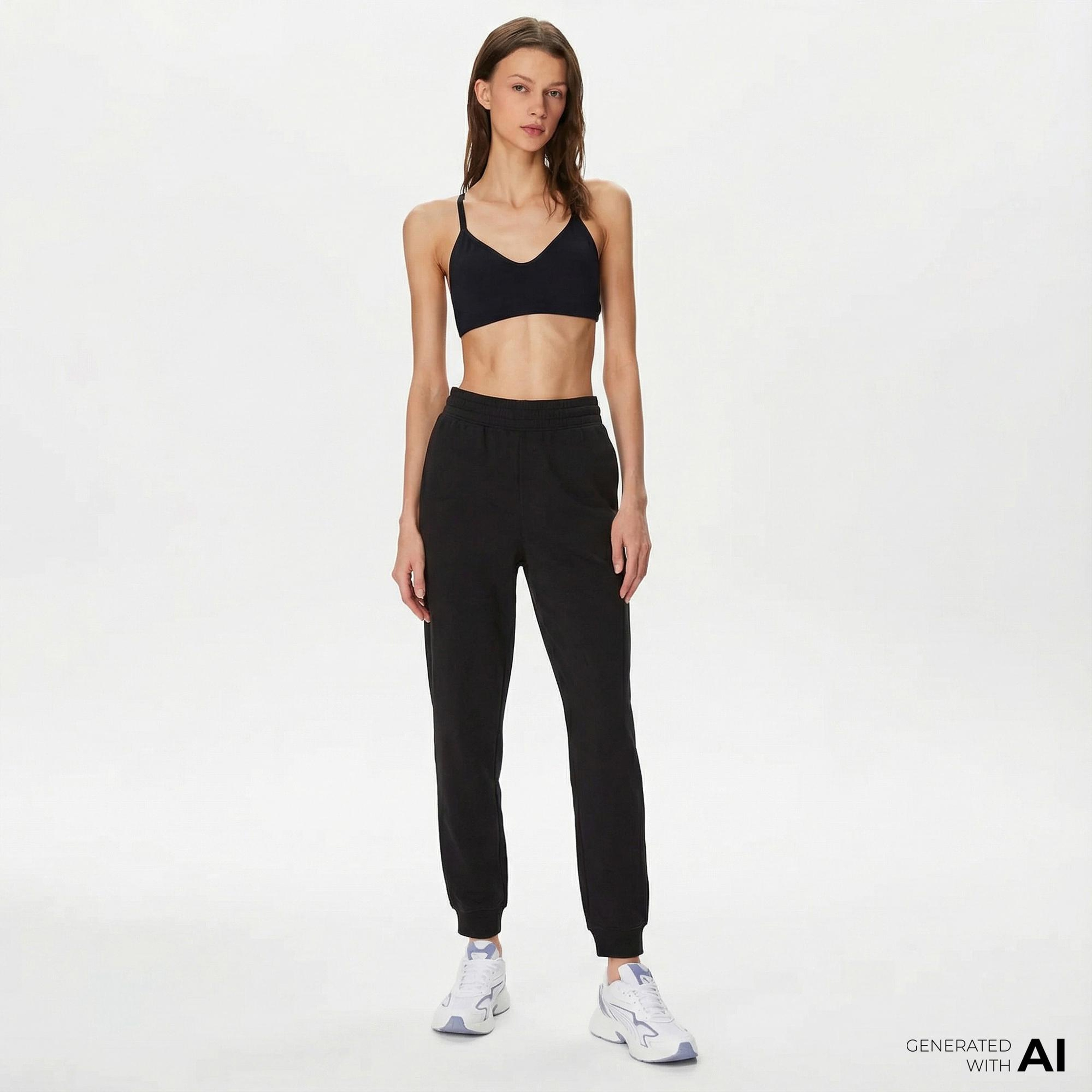 Puma Her High-Waist Kadın Siyah Pantolon