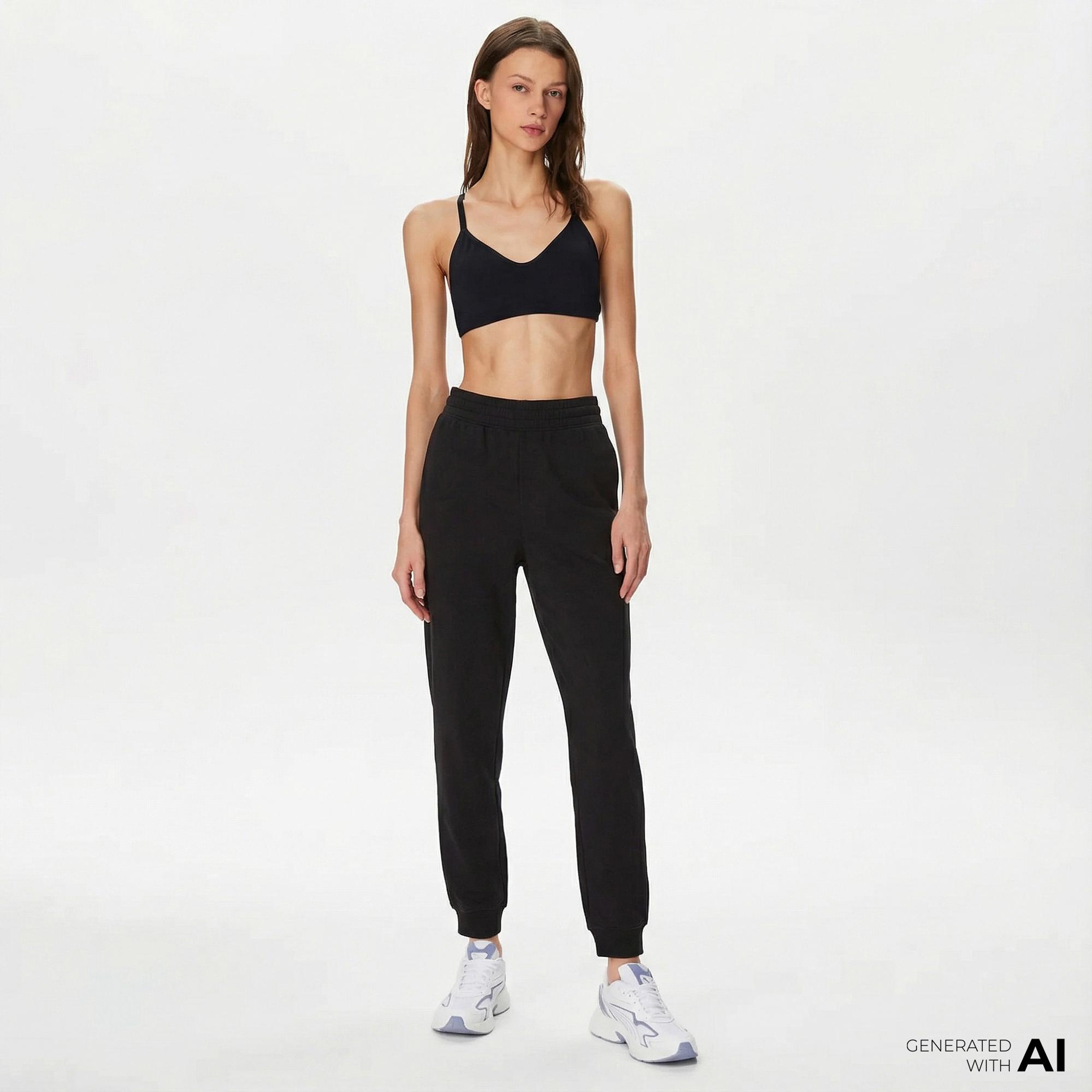Puma Her High-Waist Kadın Siyah Pantolon
