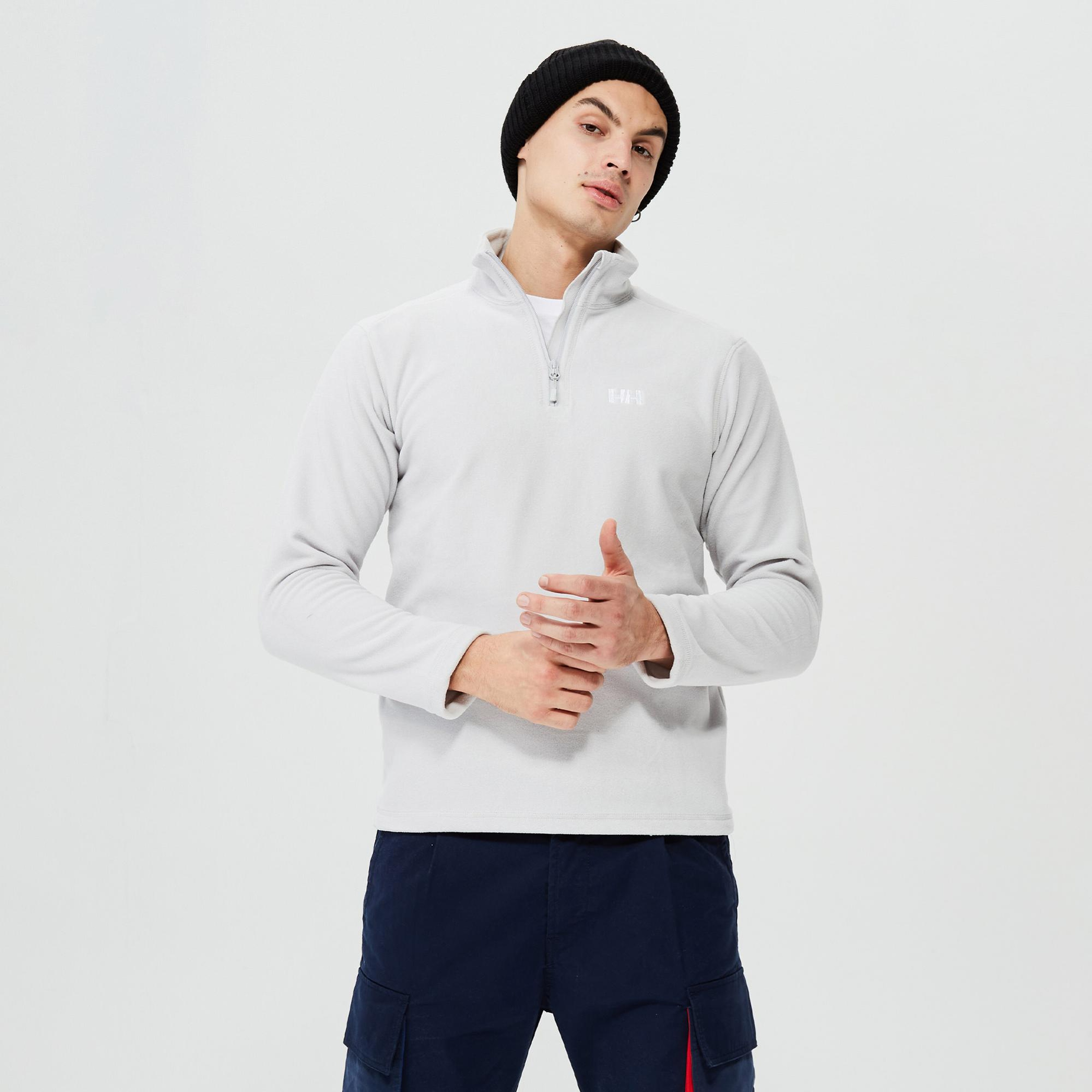 Helly Hansen Mount Polar Fleece Erkek Gri Outdoor Polar